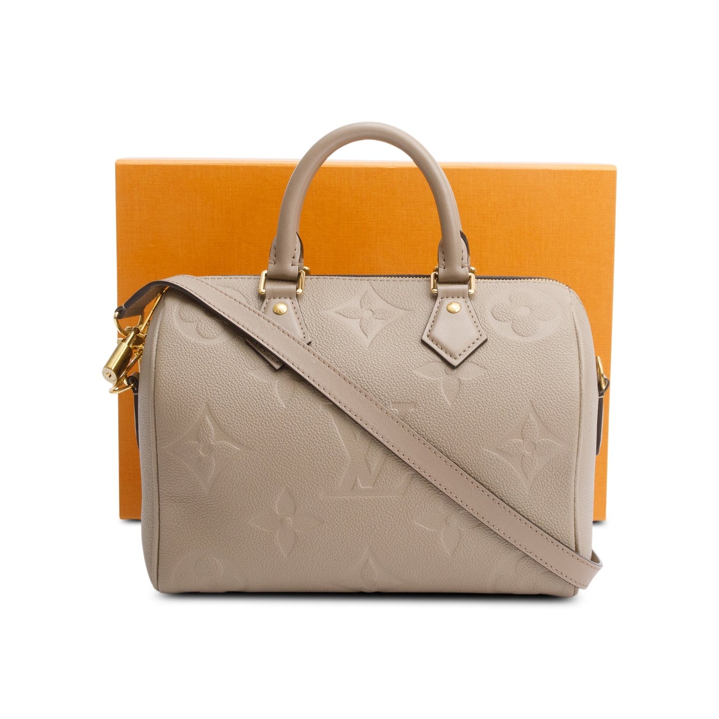 Louis Vuitton 2024 Dune Monogram Empreinte Leather Speedy Bandouliere 30