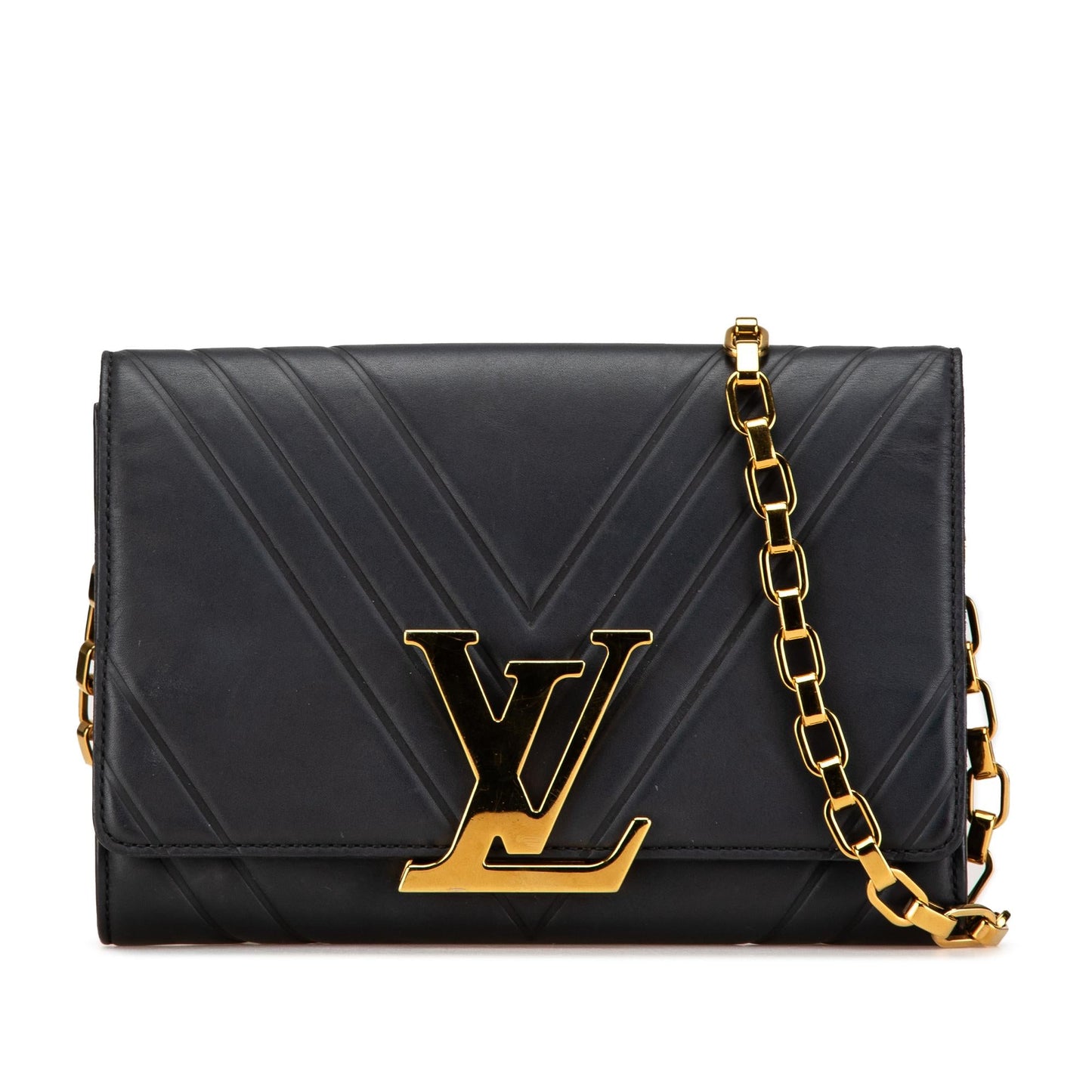 Louis Vuitton Airy V Chain Louise Clutch GM