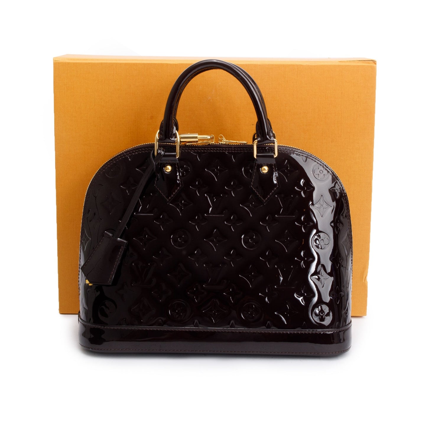 Louis Vuitton Amarante Monogram Vernis Alma PM