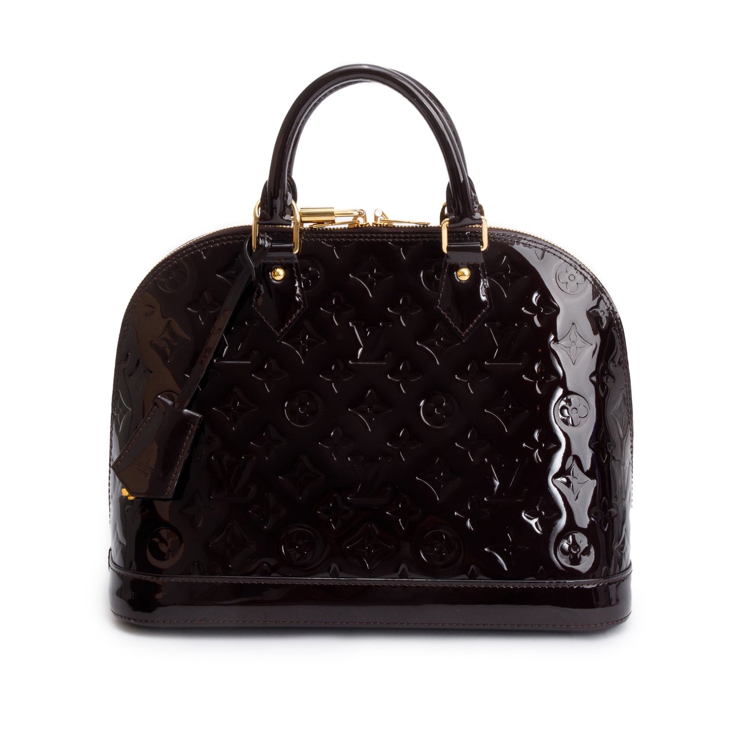 Louis Vuitton Amarante Monogram Vernis Alma PM