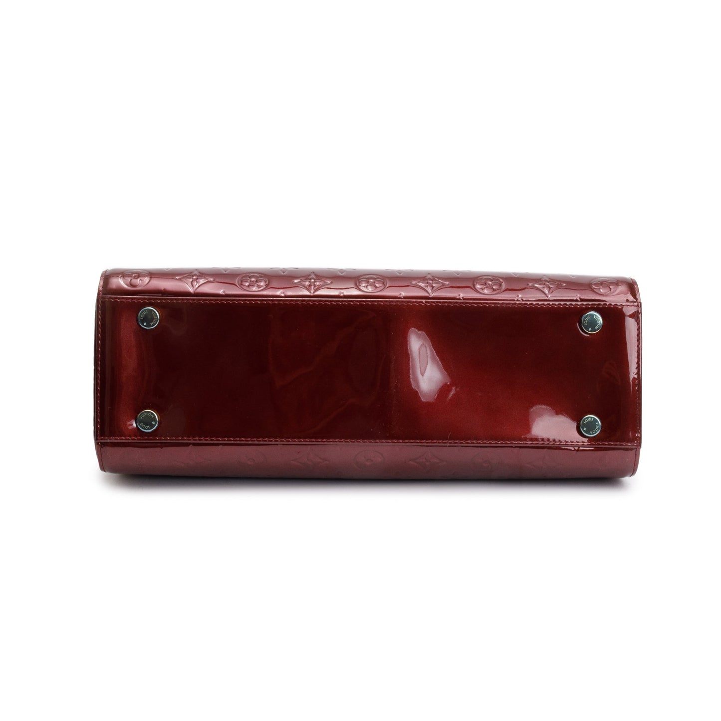 Louis Vuitton Amarante Monogram Vernis Brea GM