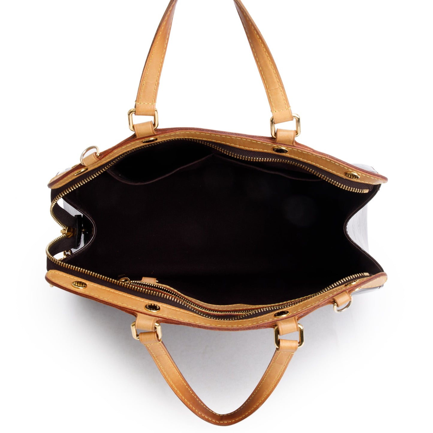 Louis Vuitton Amarante Monogram Vernis Brea MM