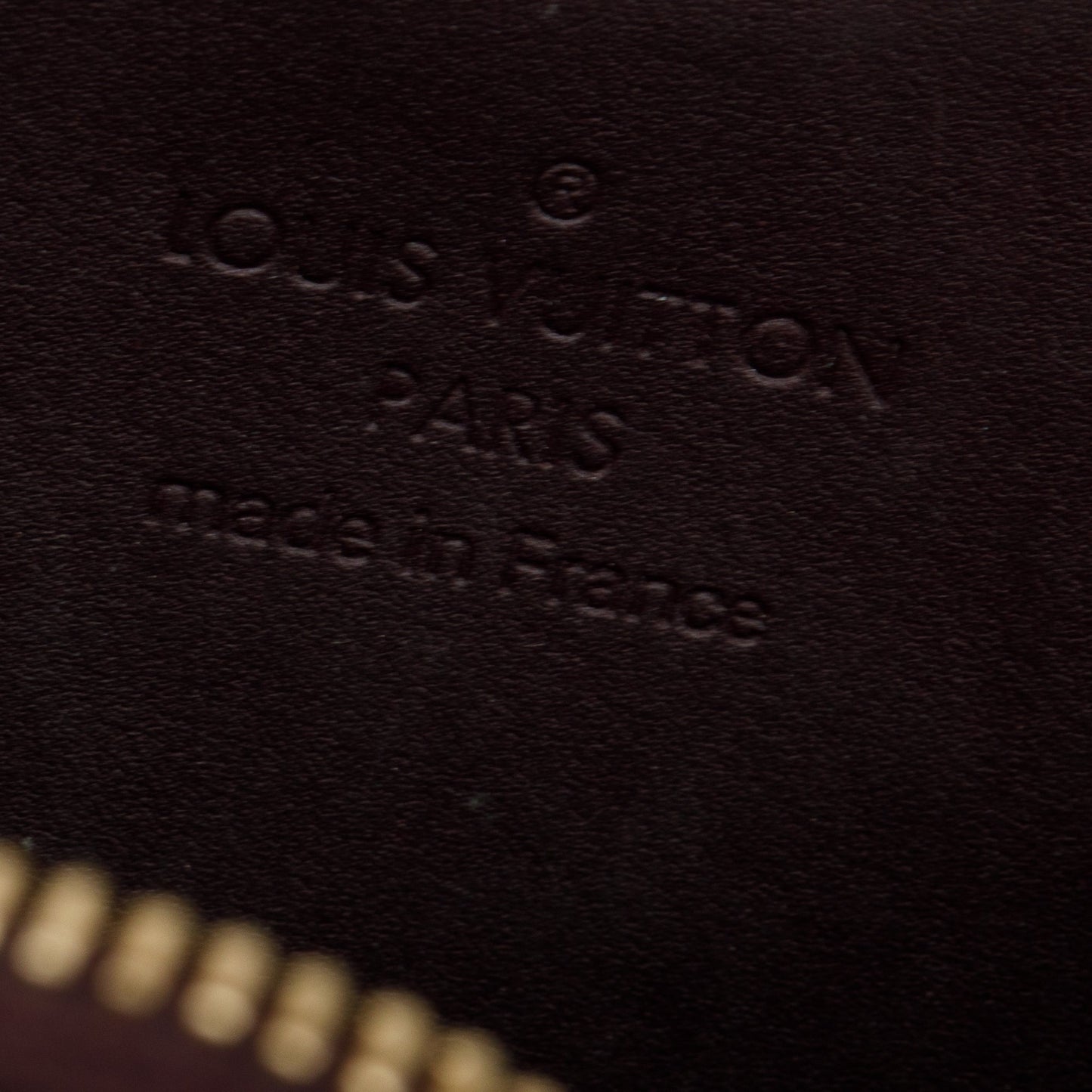Louis Vuitton Amarante Monogram Vernis Heart Coin Purse