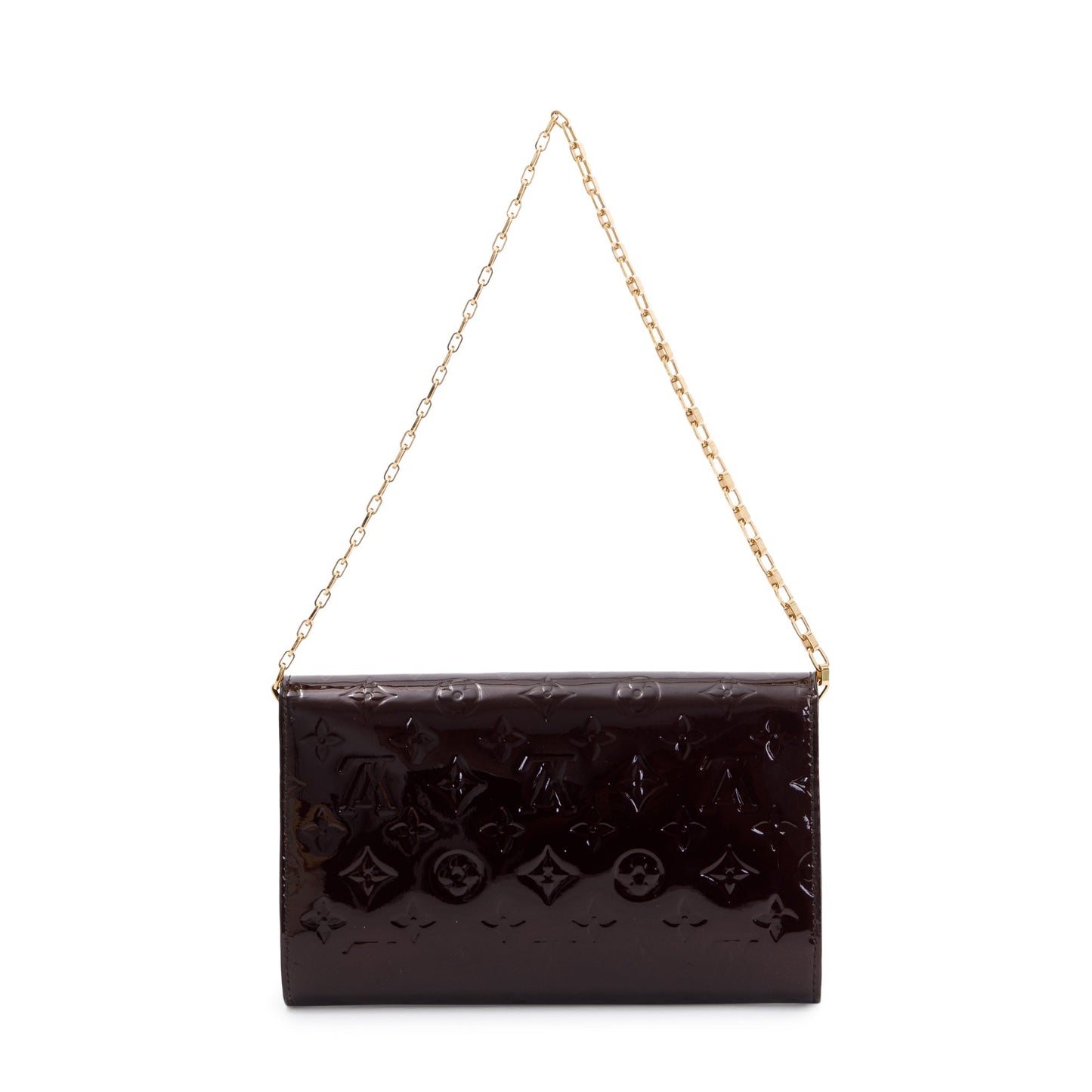 Louis Vuitton Amarante Monogram Vernis Leather Ana