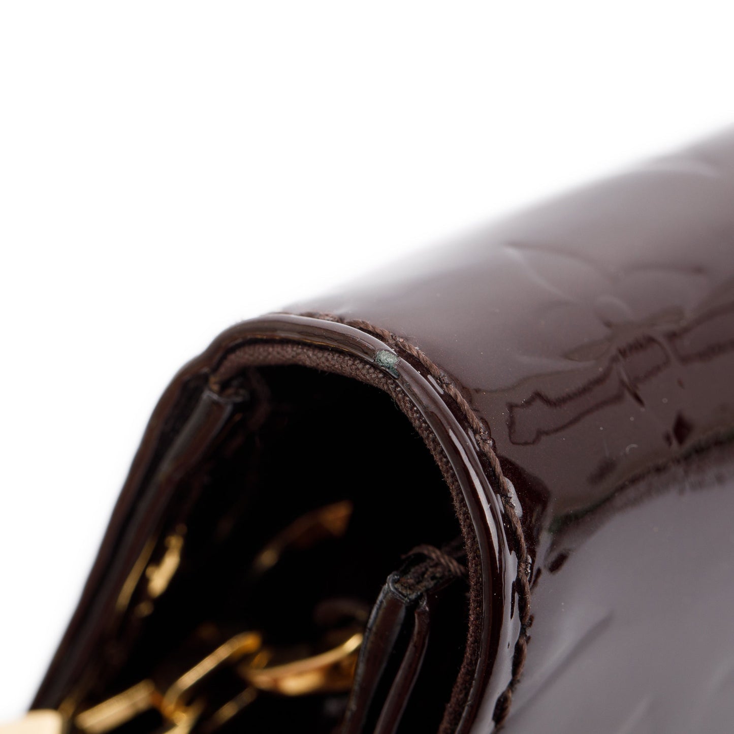 Louis Vuitton Amarante Monogram Vernis Leather Ana