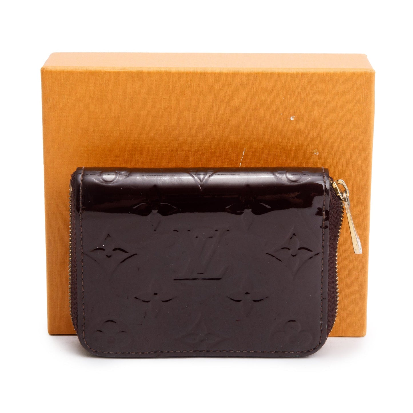 Louis Vuitton Amarante Monogram Vernis Leather Zippy Coin Purse