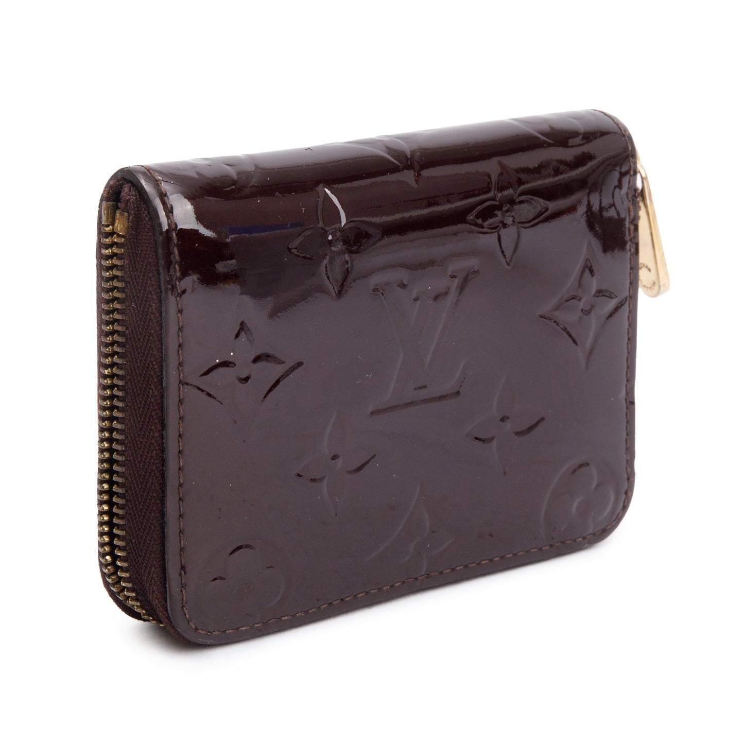 Louis Vuitton Amarante Monogram Vernis Leather Zippy Coin Purse