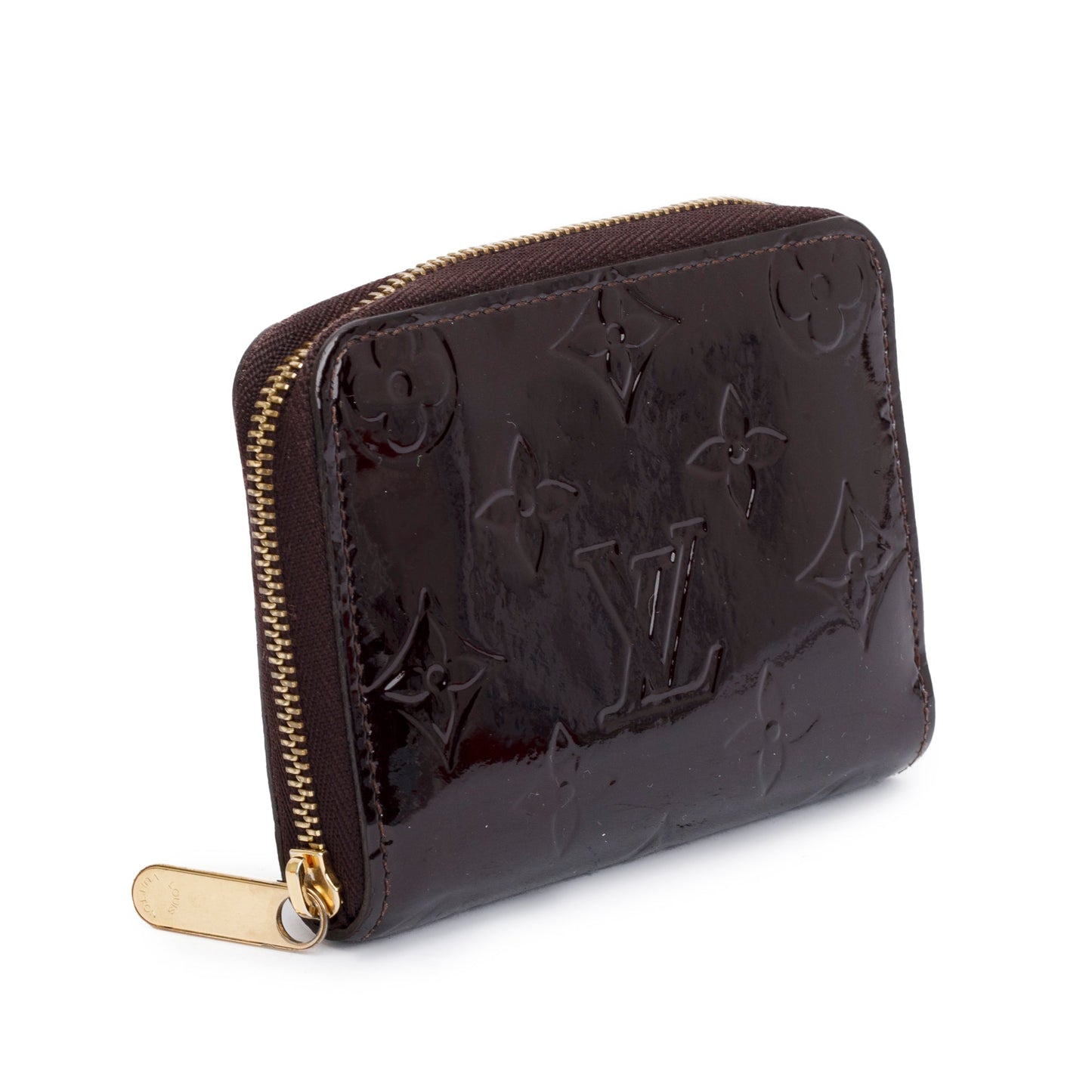 Louis Vuitton Amarante Monogram Vernis Leather Zippy Coin Purse