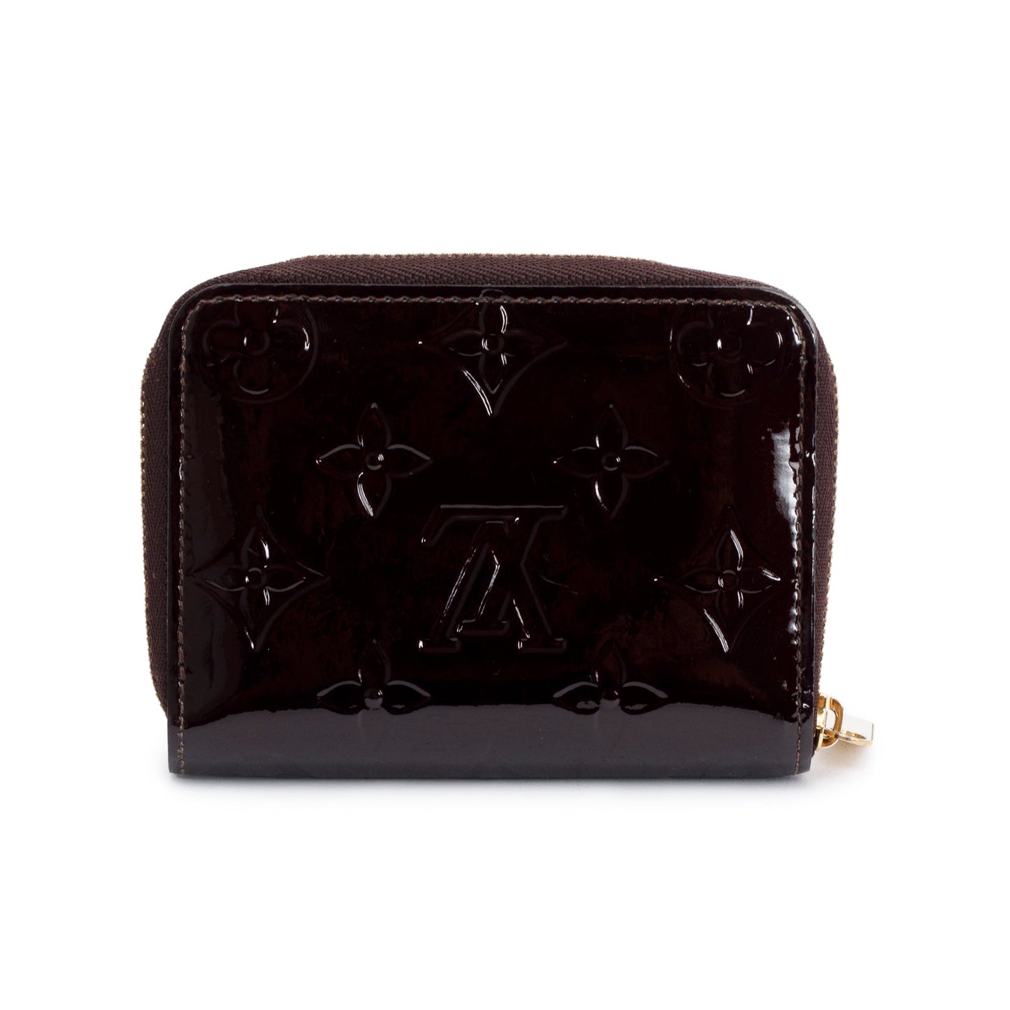 Louis Vuitton Amarante Monogram Vernis Leather Zippy Coin Purse