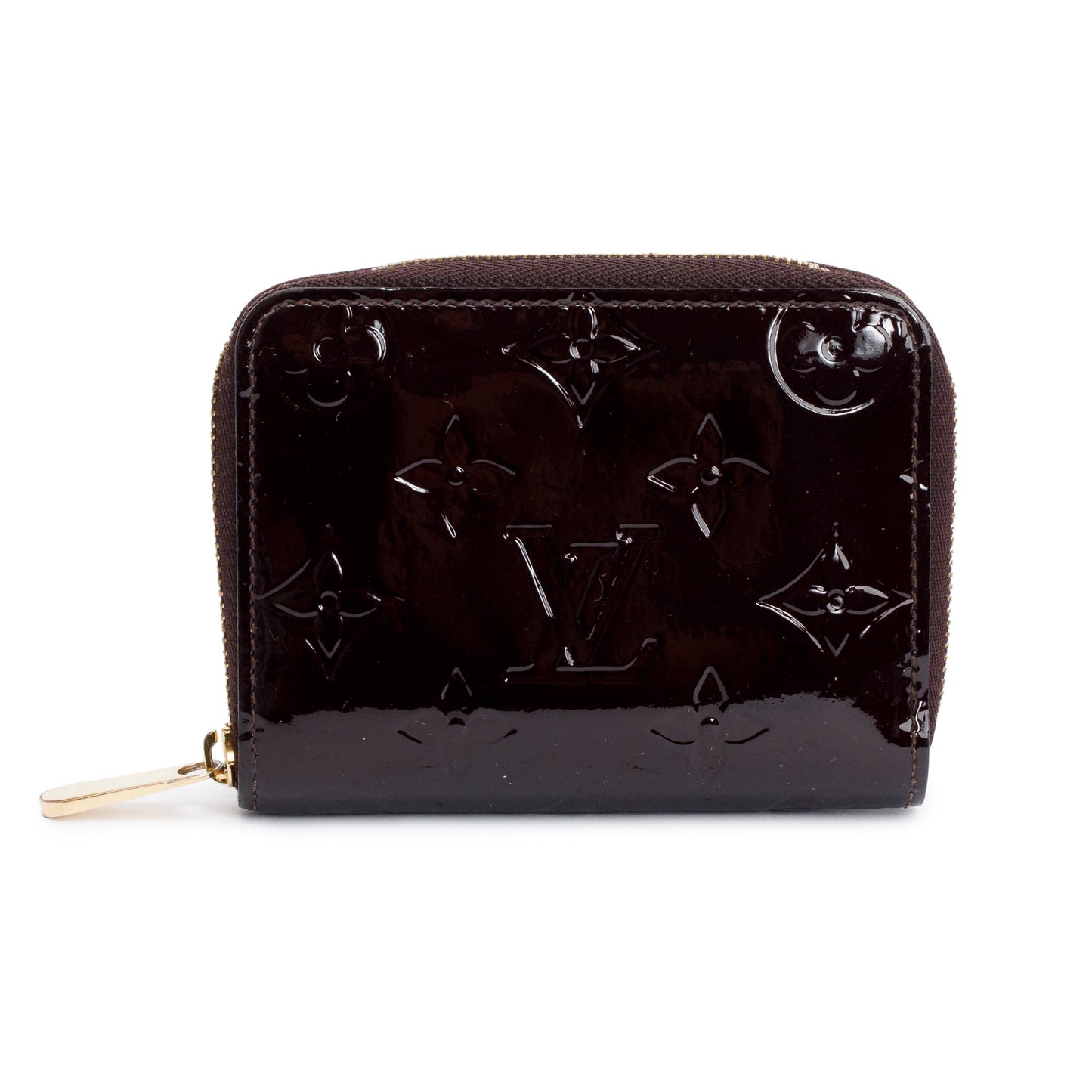 Louis Vuitton Amarante Monogram Vernis Leather Zippy Coin Purse