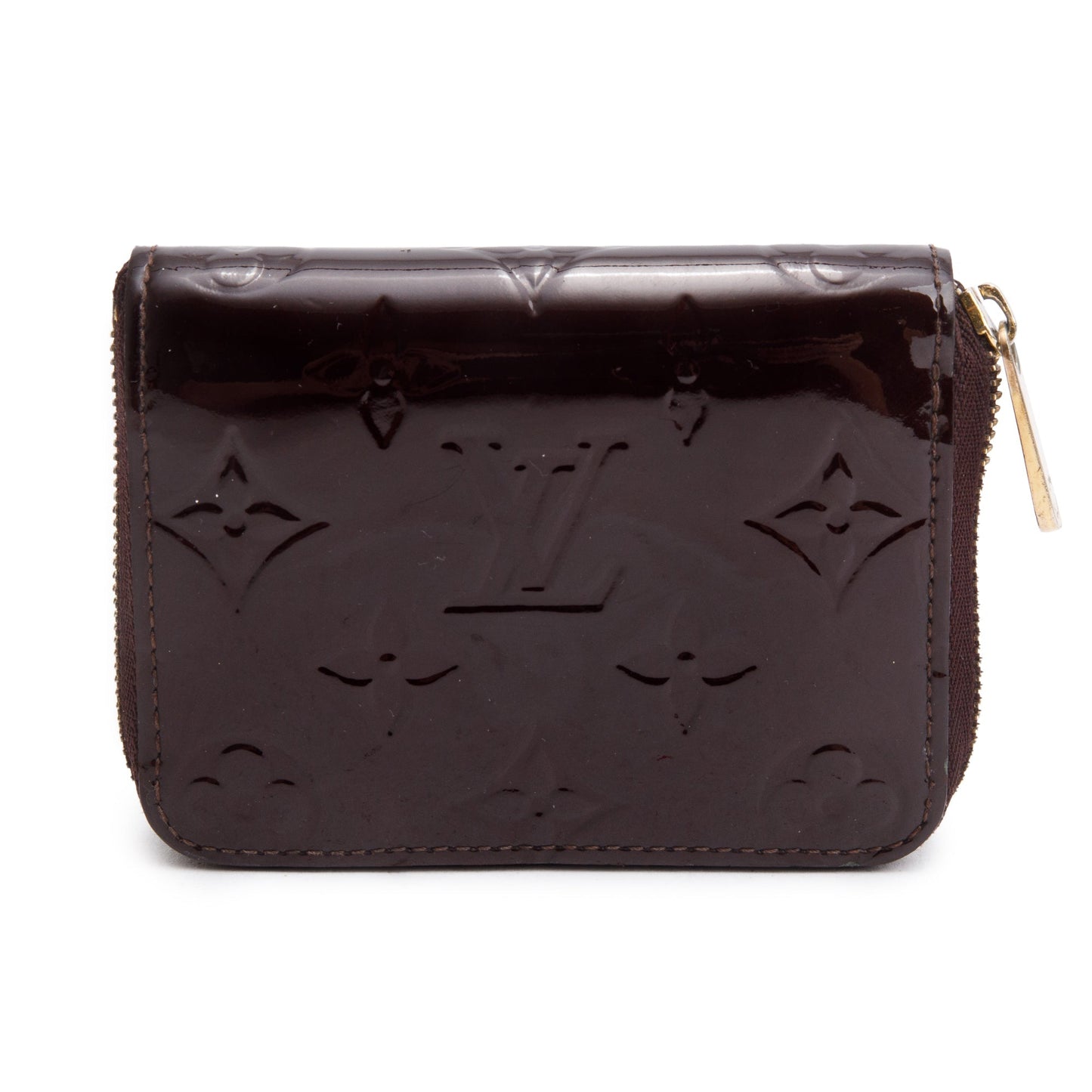 Louis Vuitton Amarante Monogram Vernis Leather Zippy Coin Purse