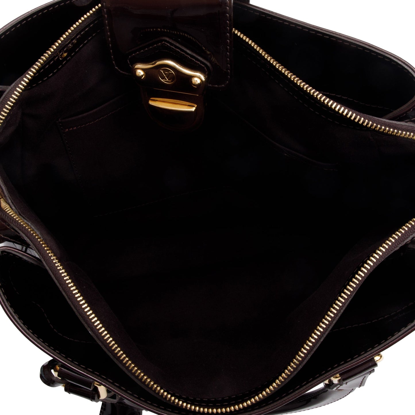 Louis Vuitton Amarante Monogram Vernis Melrose Avenue Handle Bag
