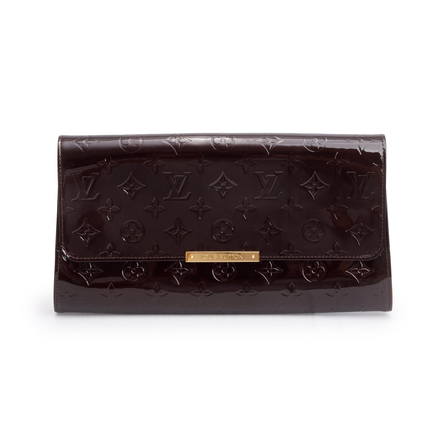 Louis Vuitton Amarante Monogram Vernis Robertson Clutch