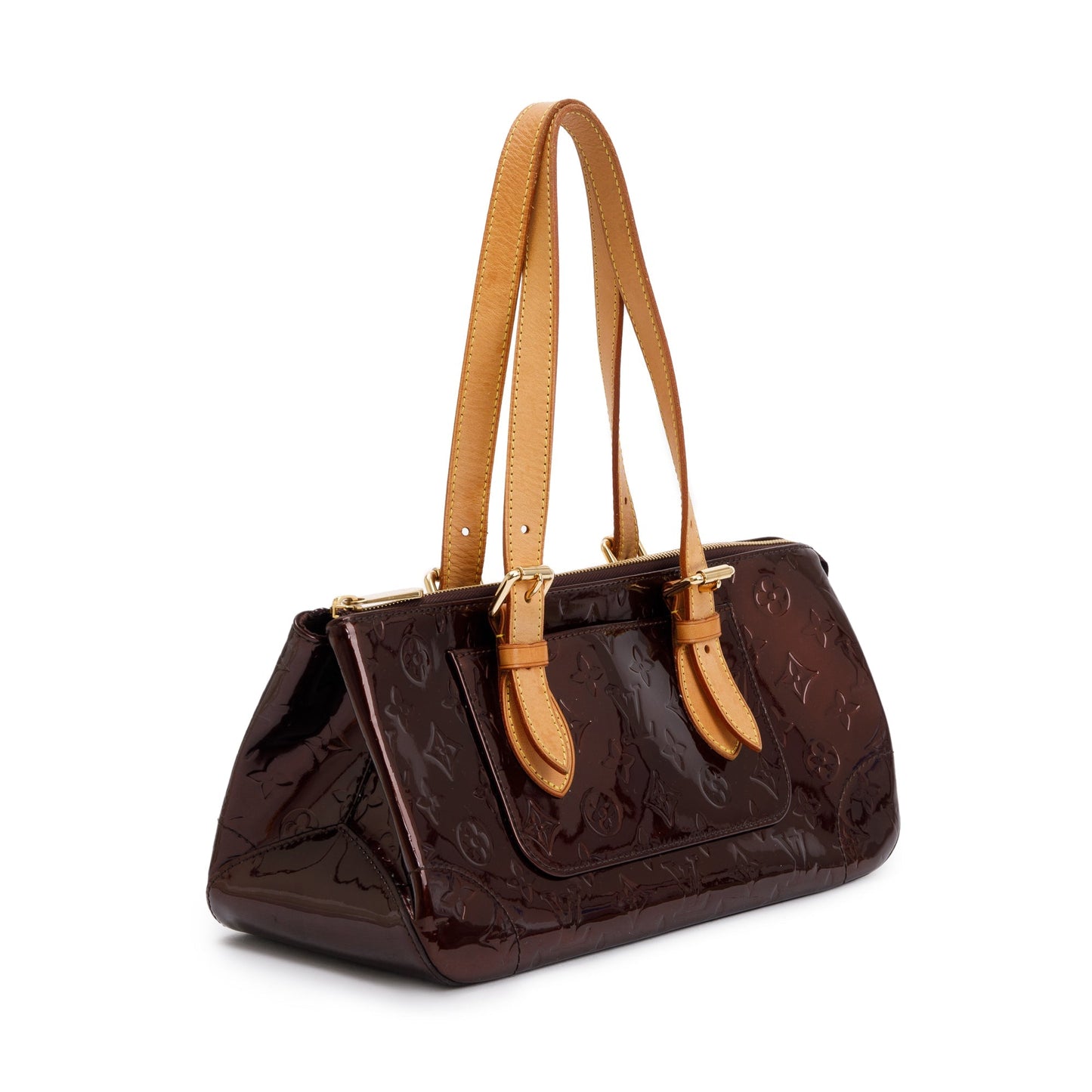 Louis Vuitton Amarante Monogram Vernis Rosewood Avenue Bag