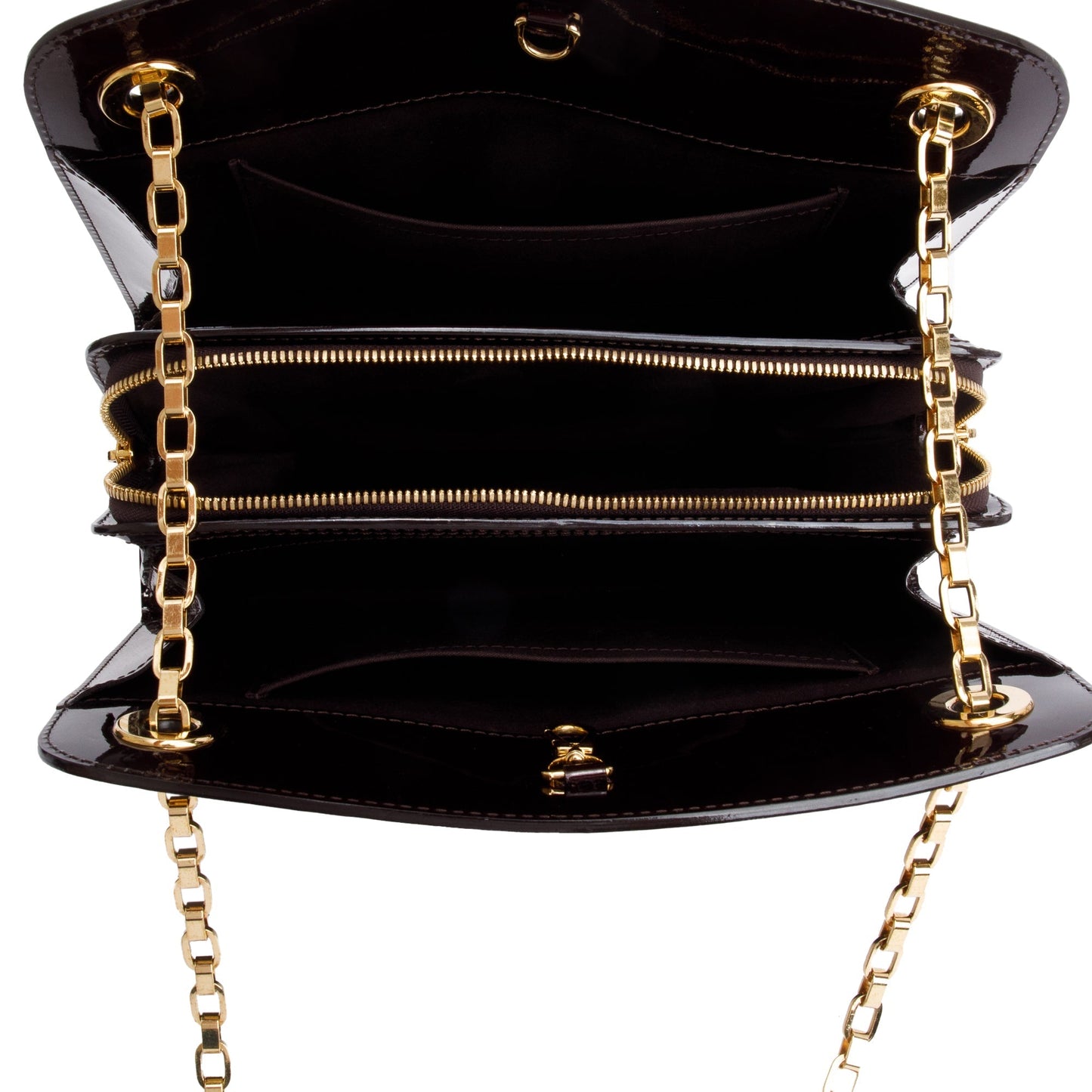 Louis Vuitton Amarante Monogram Vernis Virginia MM