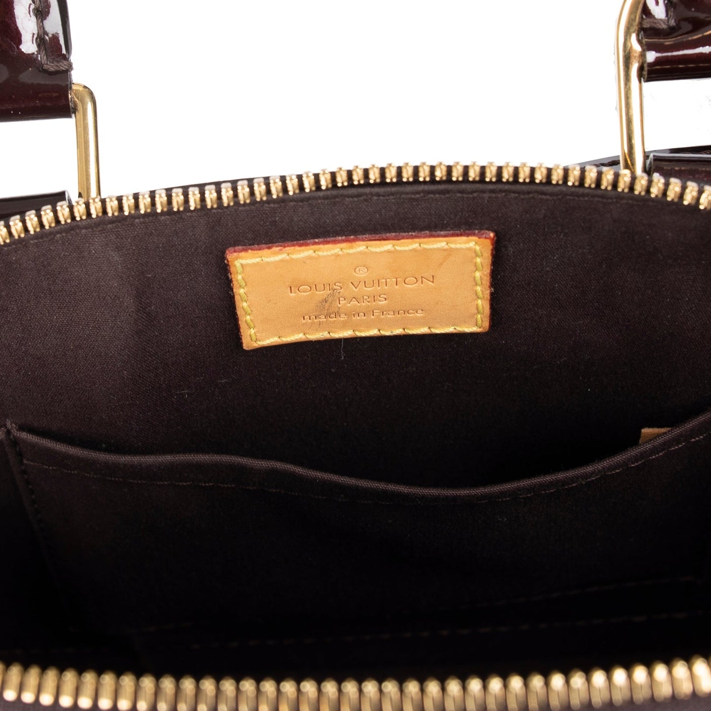 Louis Vuitton Amarante Vernis Alma BB