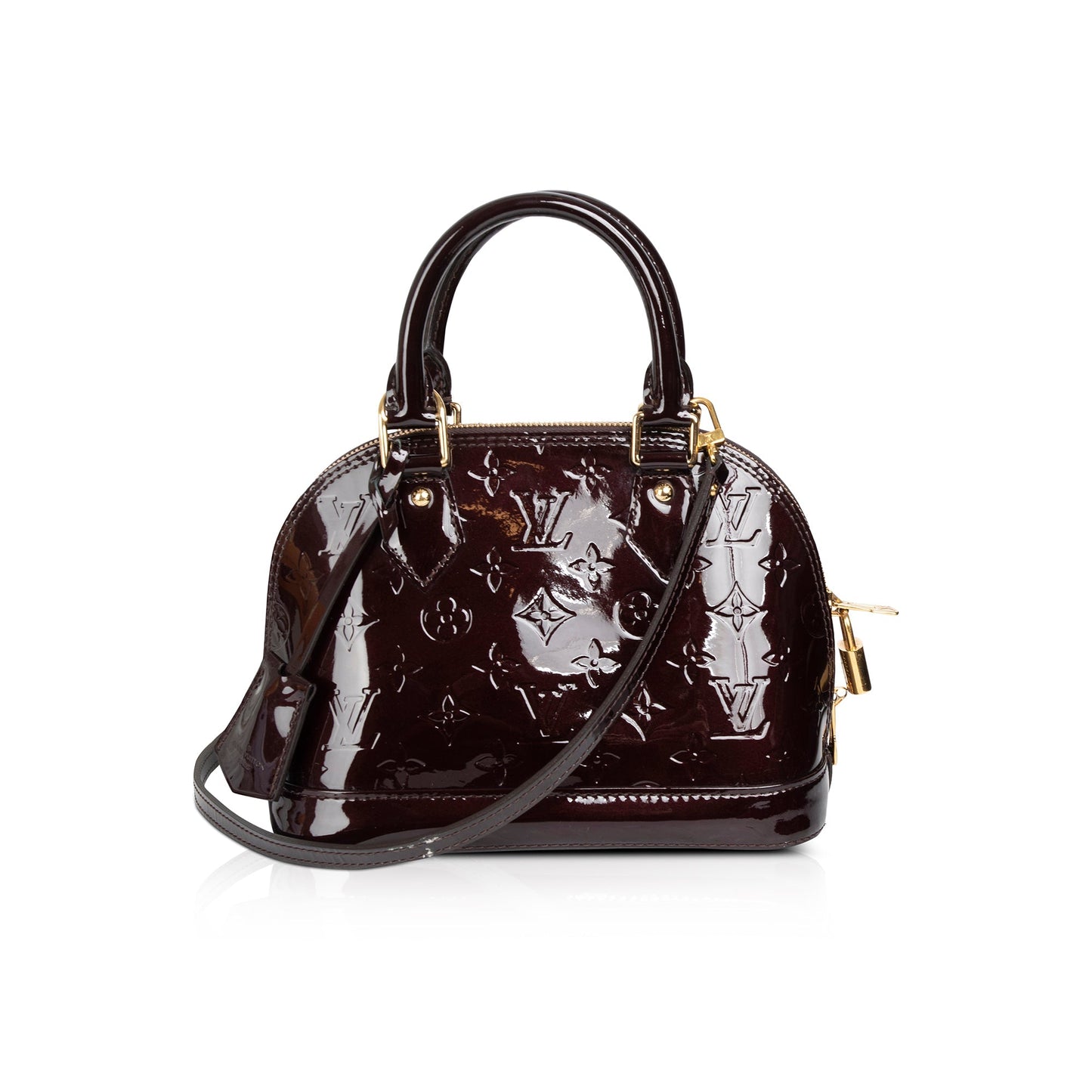 Louis Vuitton Amarante Vernis Alma BB