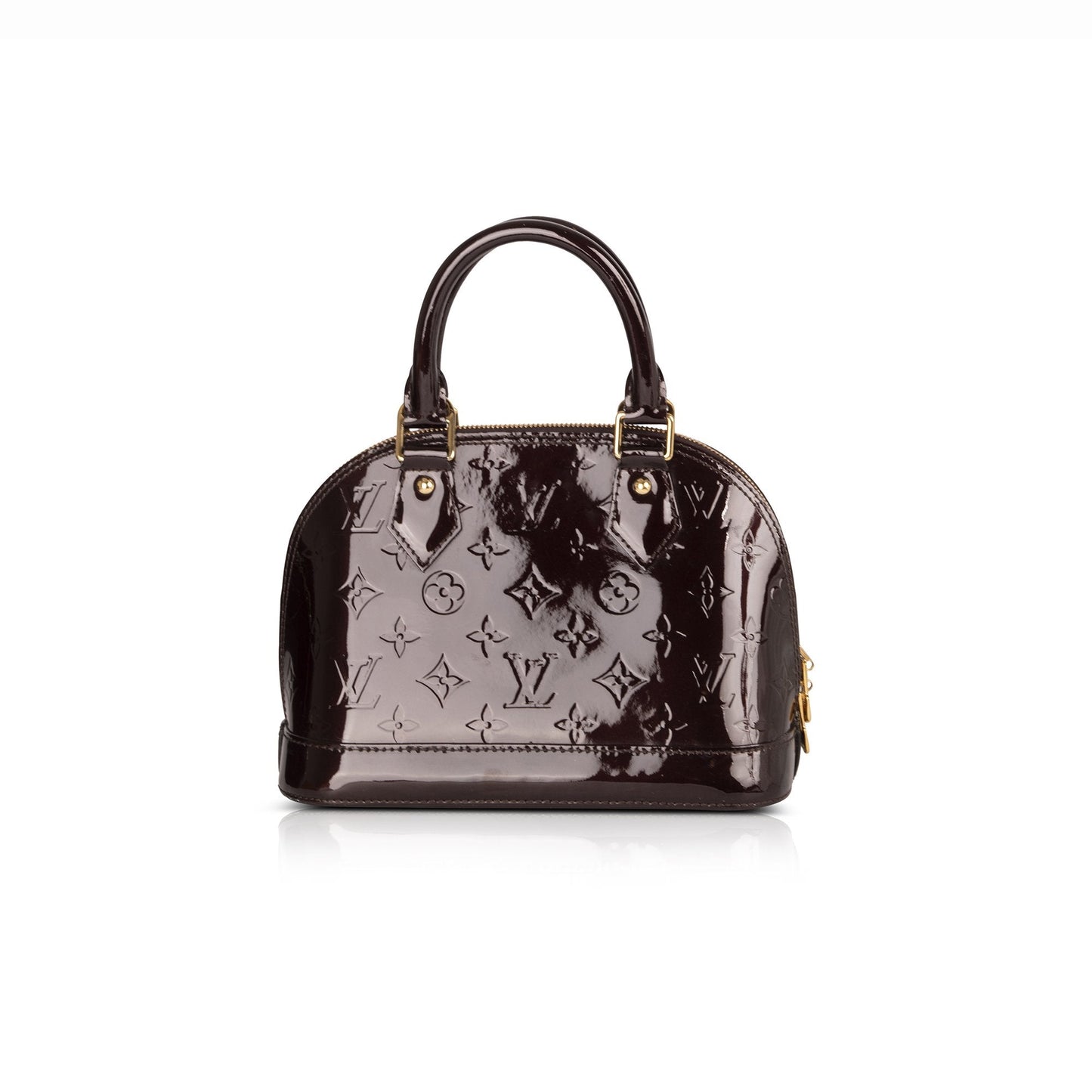 Louis Vuitton Amarante Vernis Alma BB
