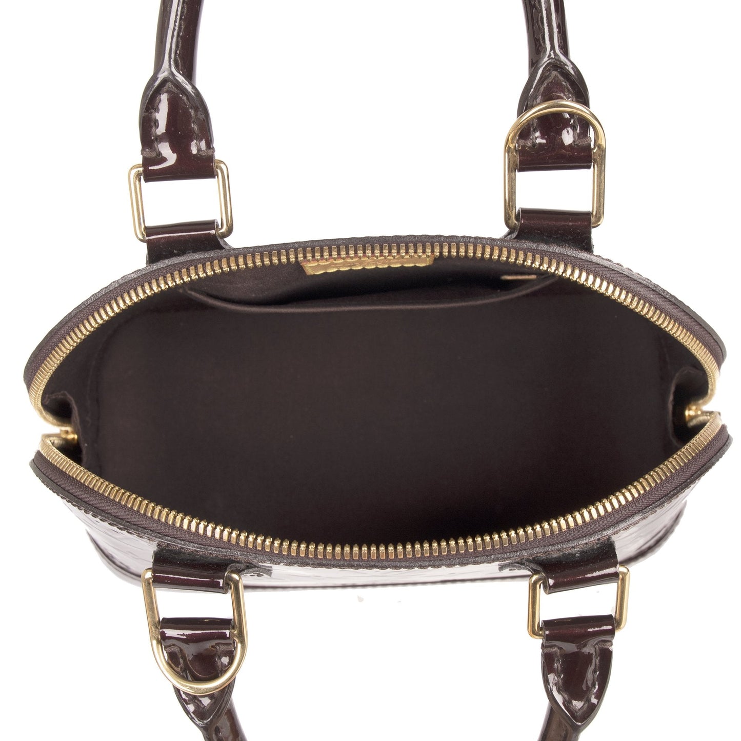Louis Vuitton Amarante Vernis Alma BB