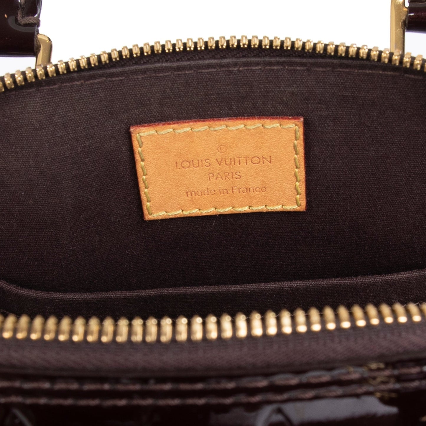 Louis Vuitton Amarante Vernis Alma BB