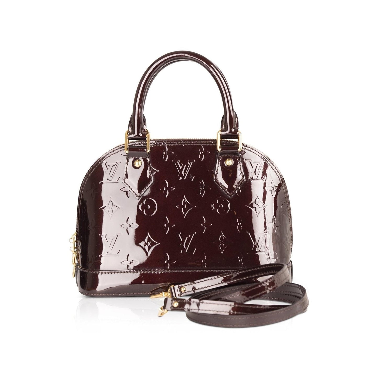 Louis Vuitton Amarante Vernis Alma BB