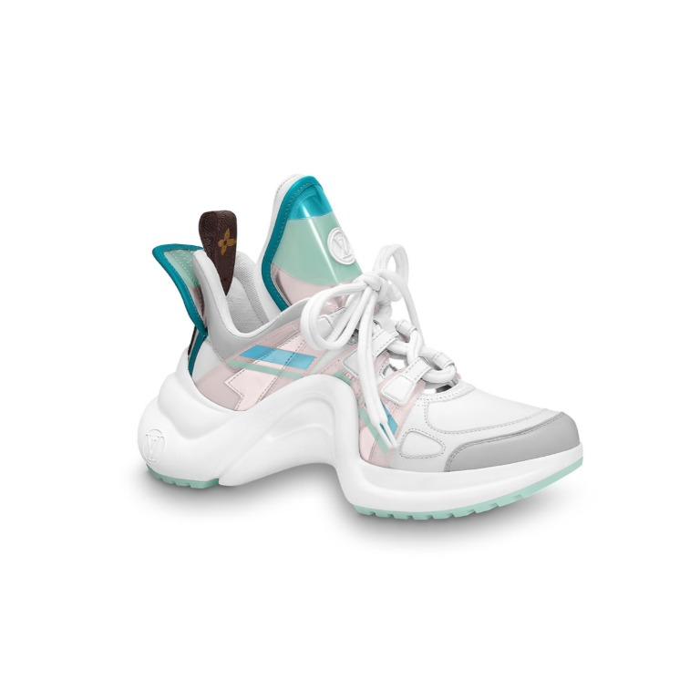 LOUIS VUITTON TRANSPARENT MONOGRAM ARCHLIGHT SNEAKERS