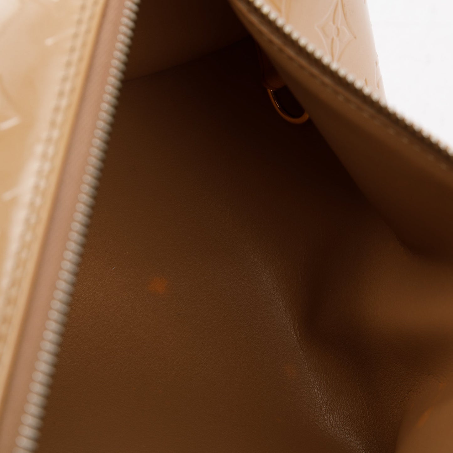 Louis Vuitton Beige Monogram Vernis Bedford Bag