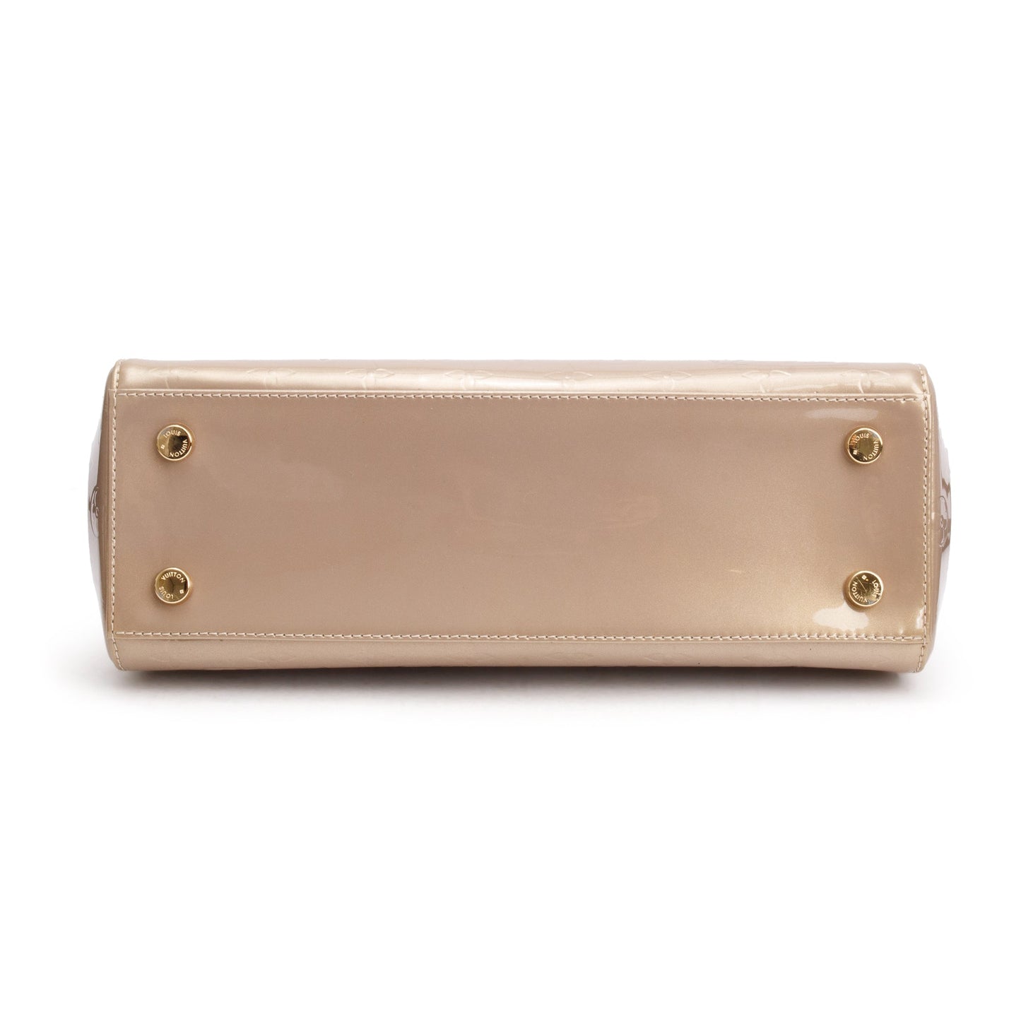 Louis Vuitton Beige Monogram Vernis Brea MM