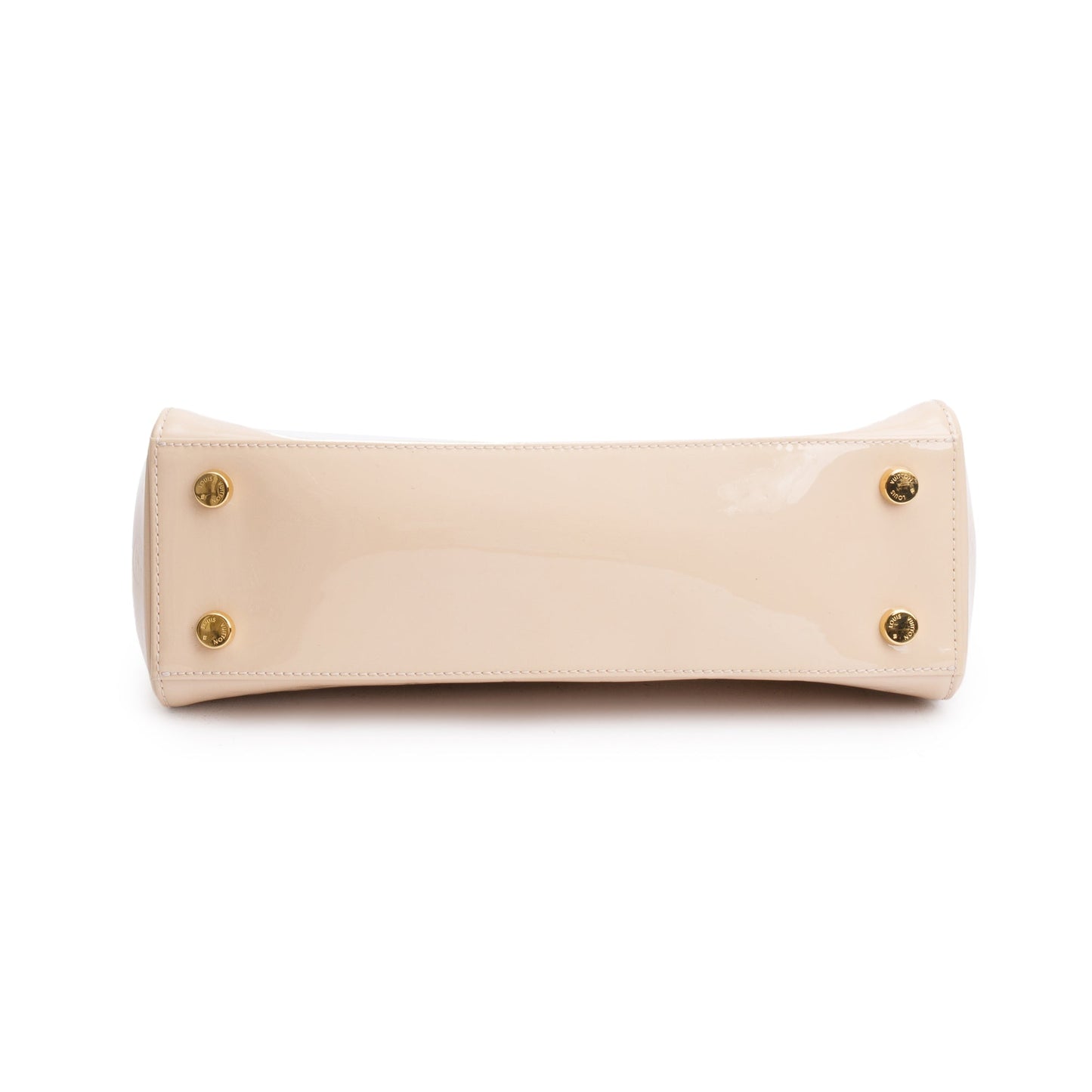 Louis Vuitton Beige Monogram Vernis Brea MM