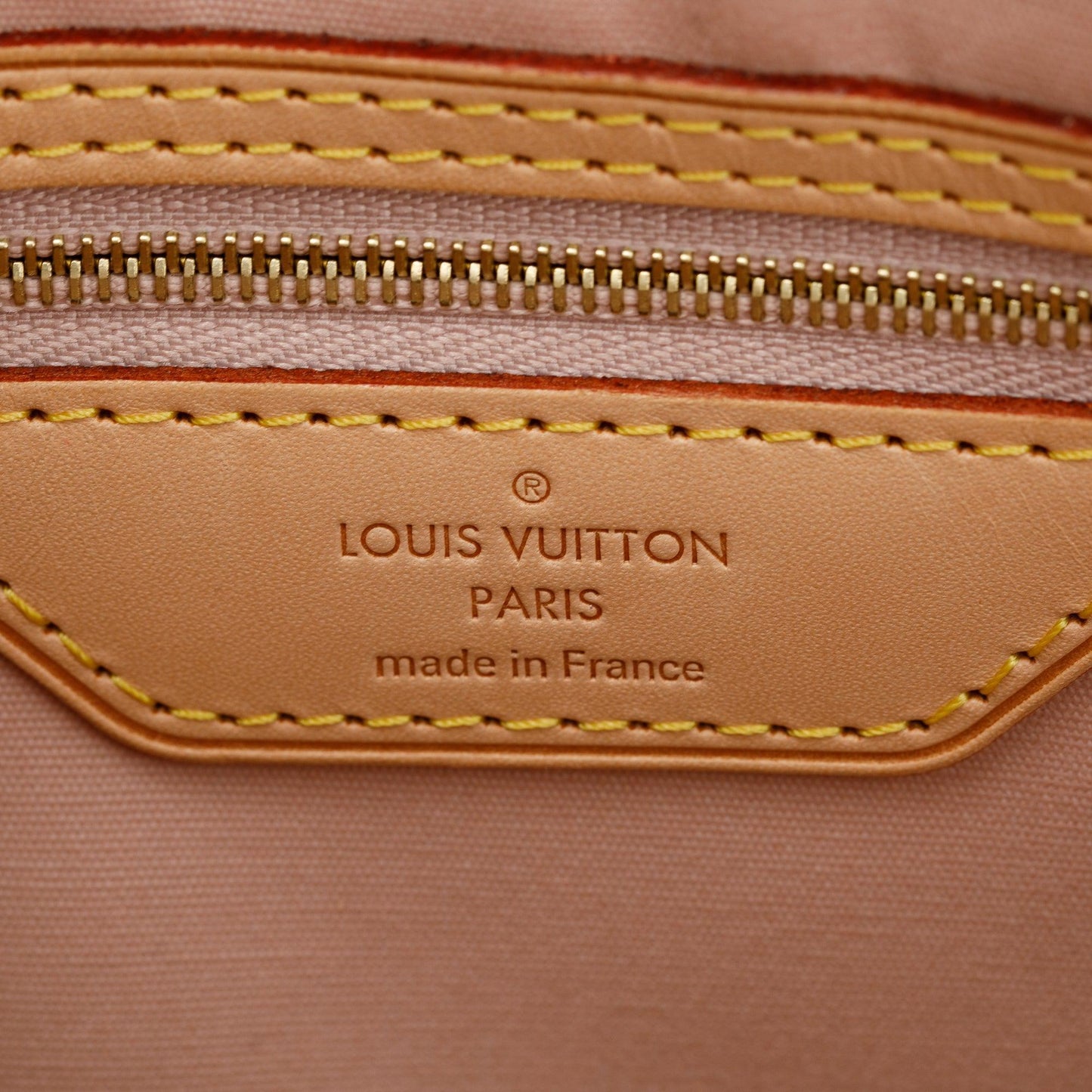 Louis Vuitton Beige Monogram Vernis Brea MM