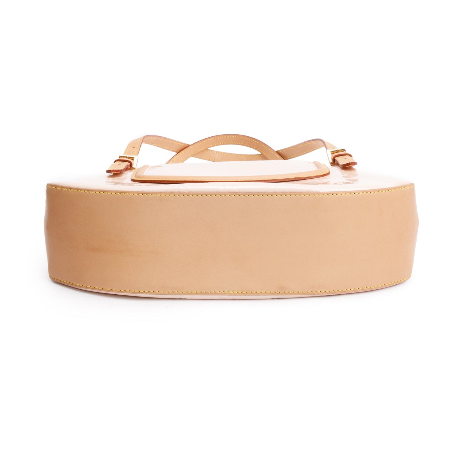 Louis Vuitton Beige Vernis Leather Biscayne Bay Bag