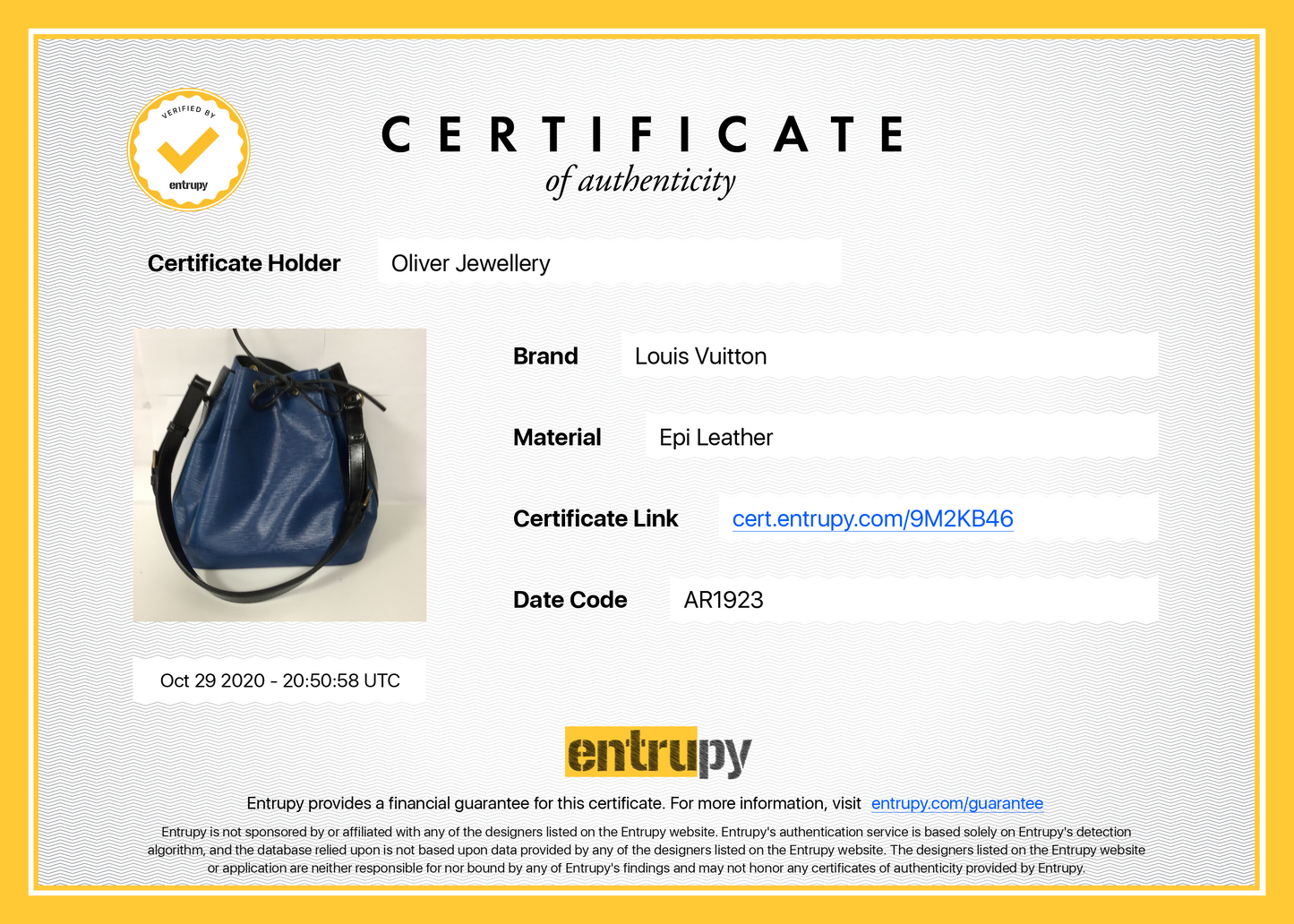 Louis Vuitton Bicolor Epi Petit Noe Bag