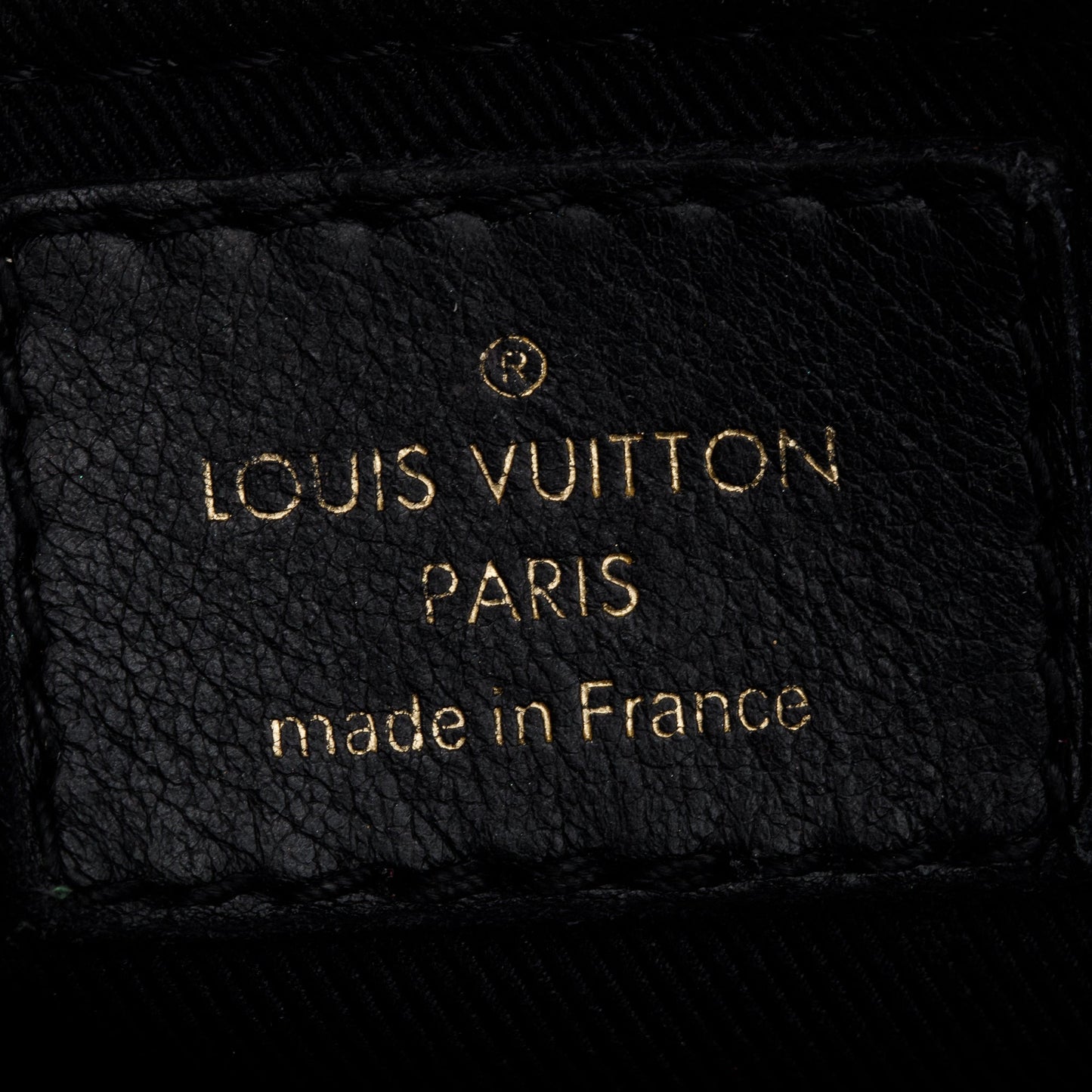 Louis Vuitton Black Bubblegram Embossed Leather Alma BB