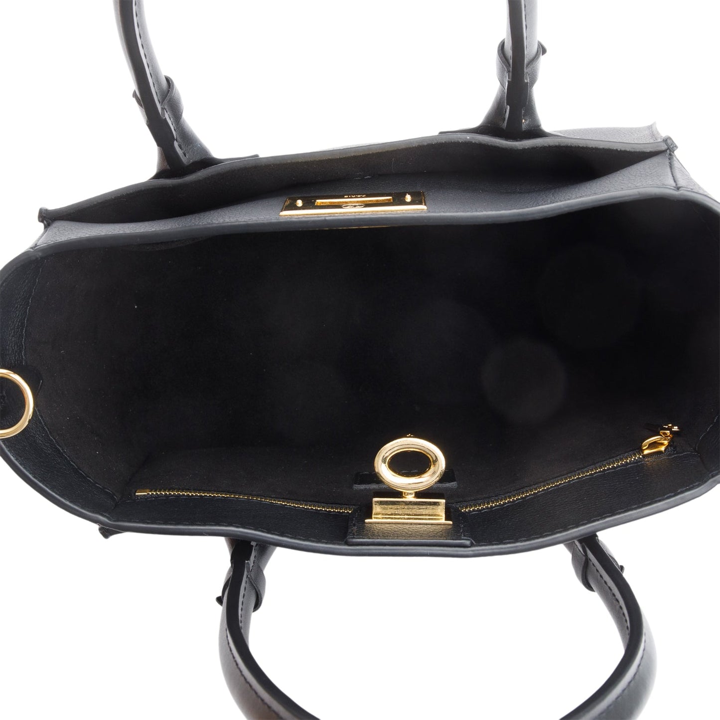 Louis Vuitton Black Calf Leather On My Side PM Tote