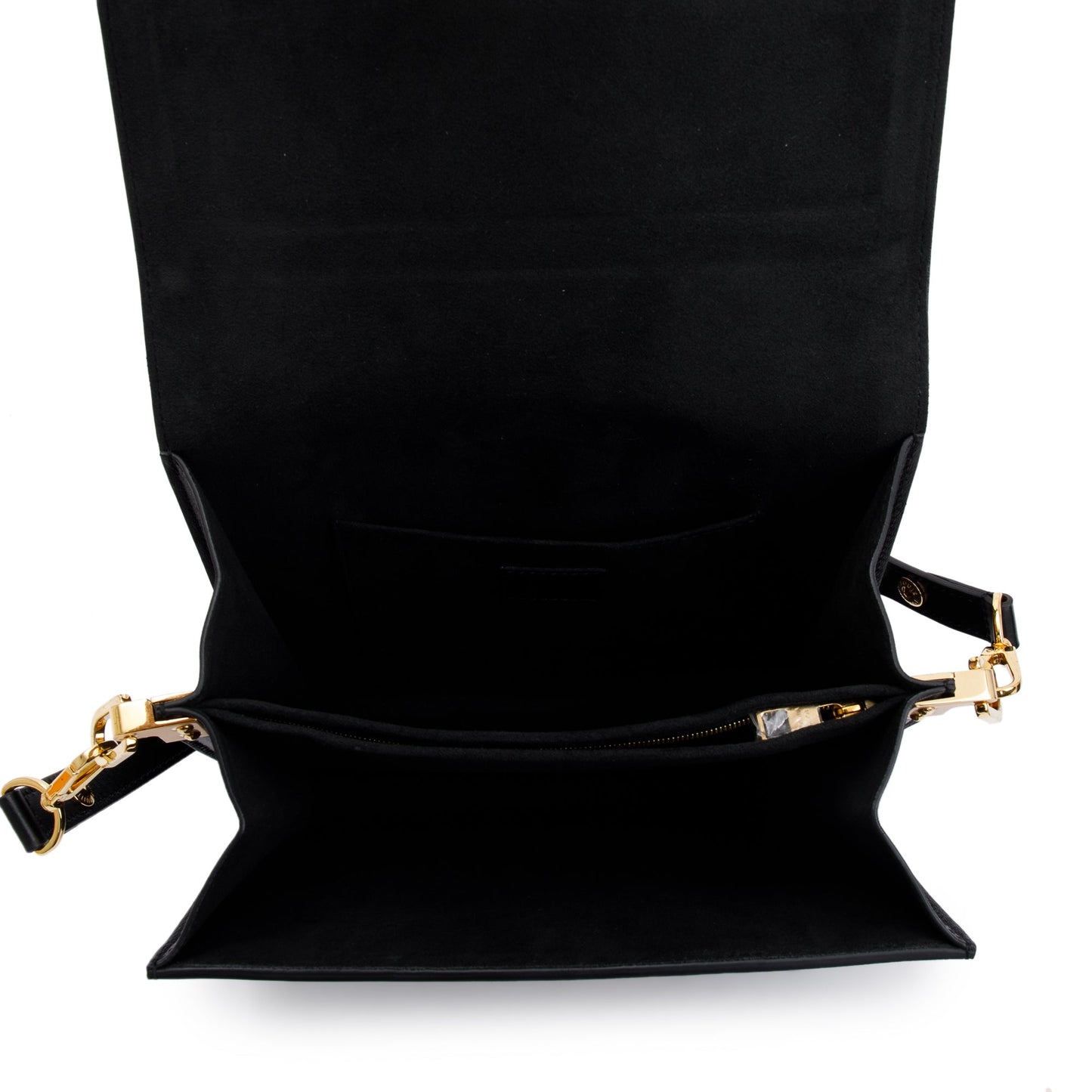 Louis Vuitton Black Calfskin Leather Dauphine MM