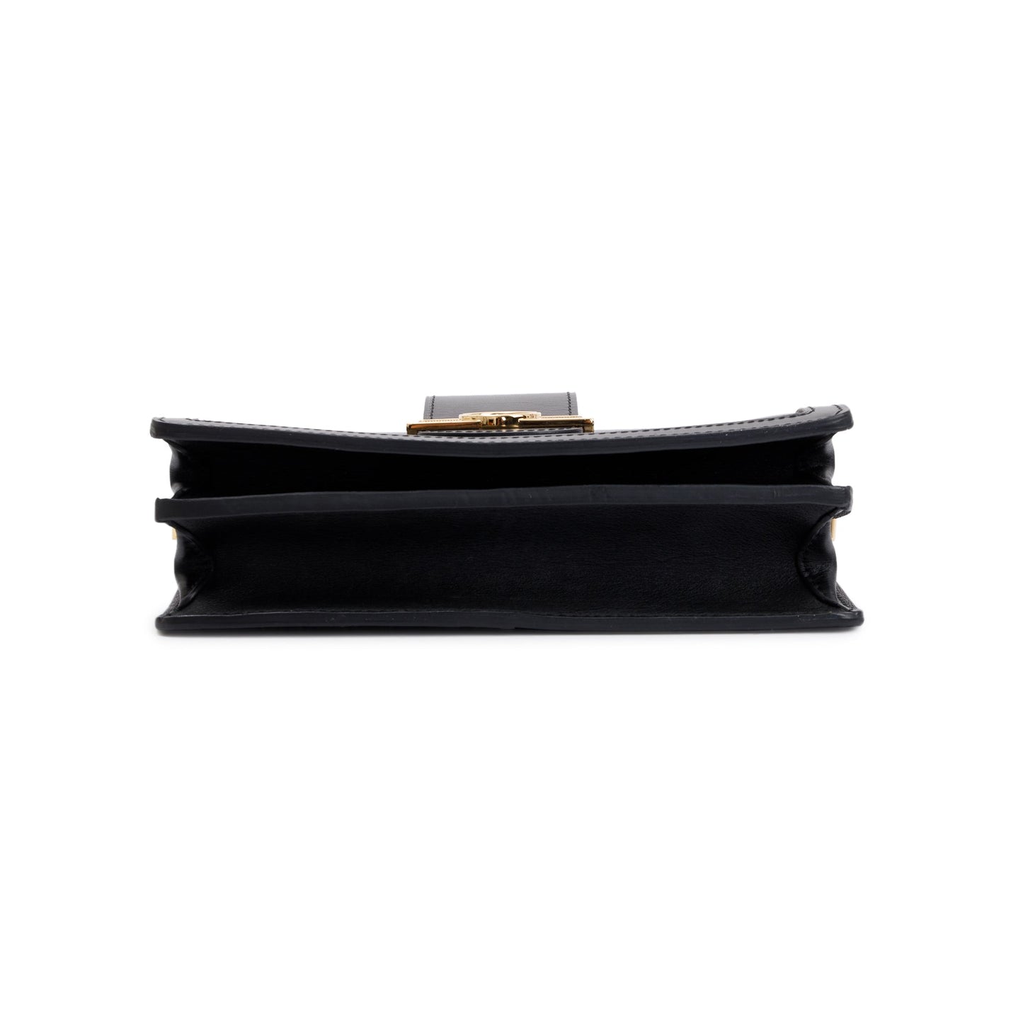 Louis Vuitton Black Calfskin Leather Dauphine MM