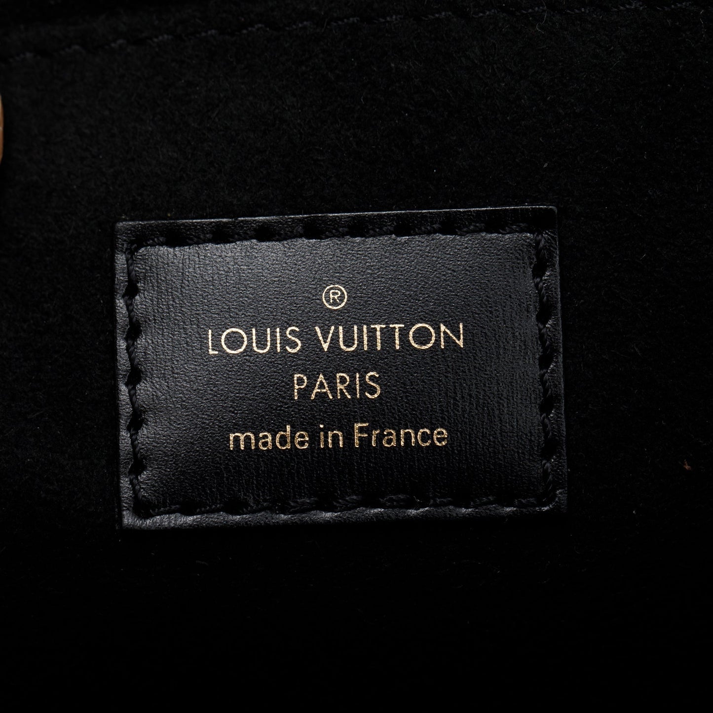 Louis Vuitton Black Calfskin Leather Dauphine MM
