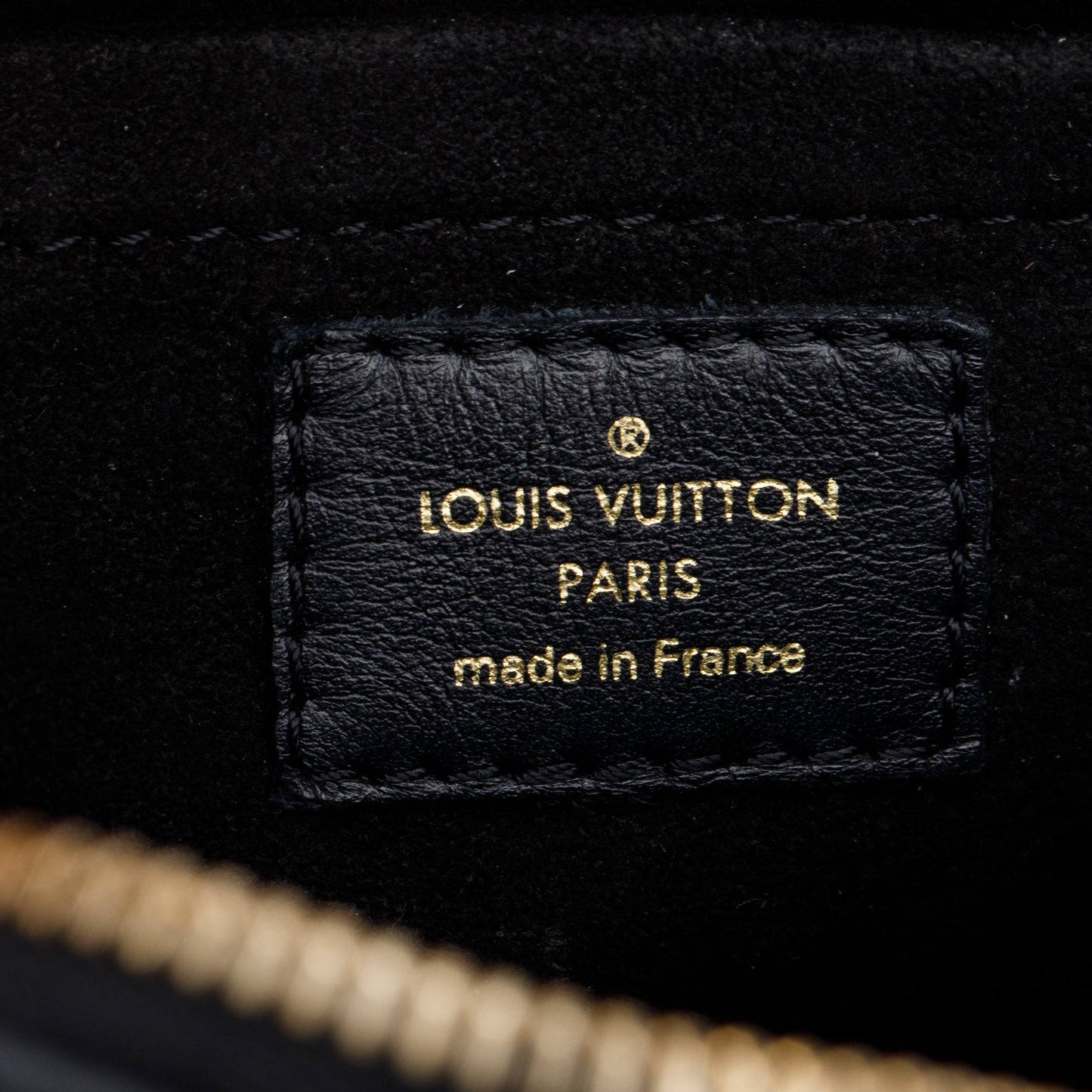 Louis Vuitton Black Calfskin Leather New Wave Camera Bag