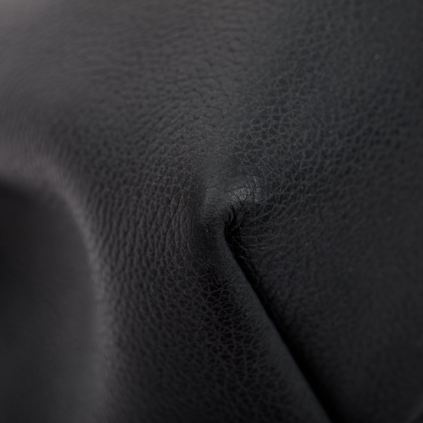 Louis Vuitton Black Calfskin Lockme Bucket Bag