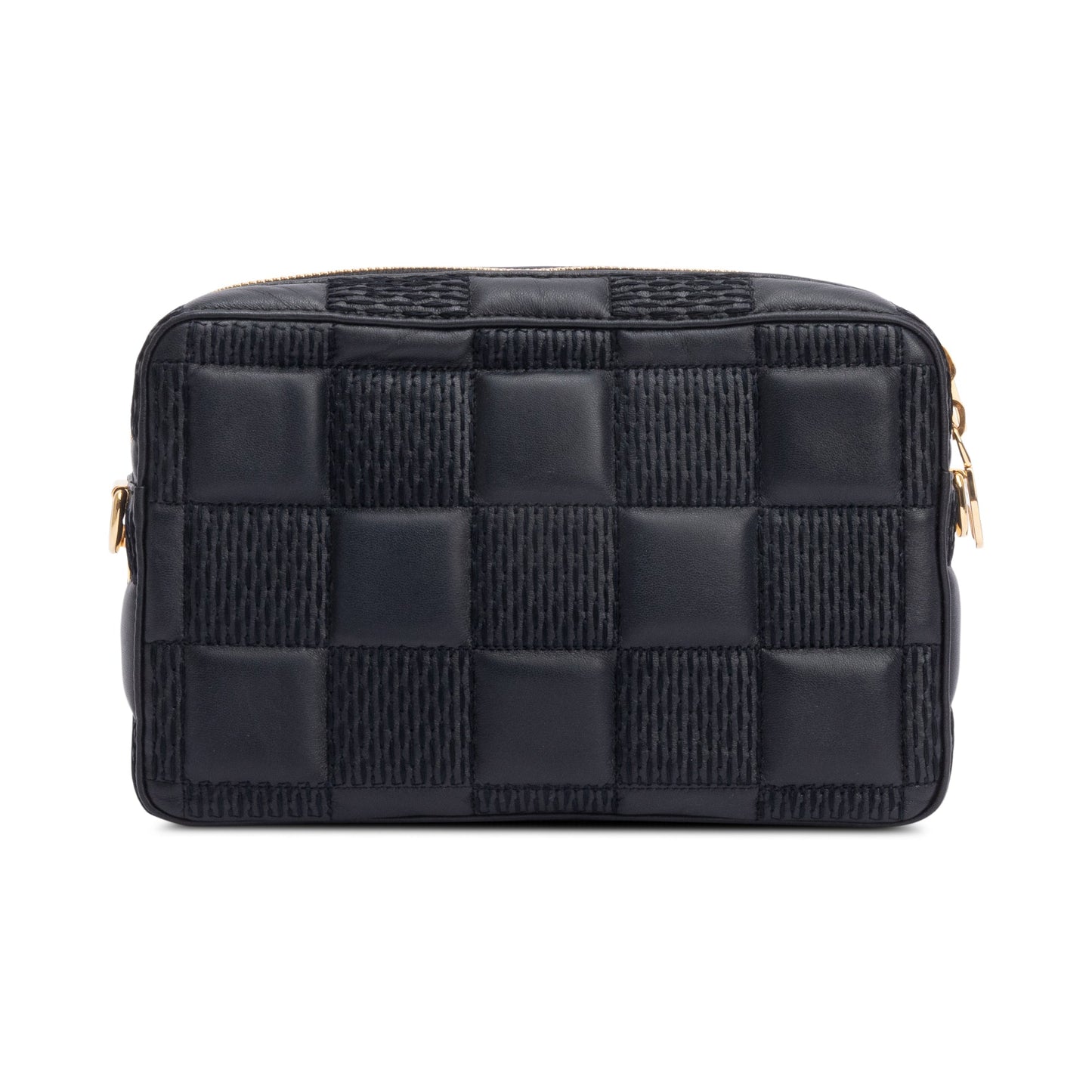 Louis Vuitton Black Damier Quilt Leather Troca PM