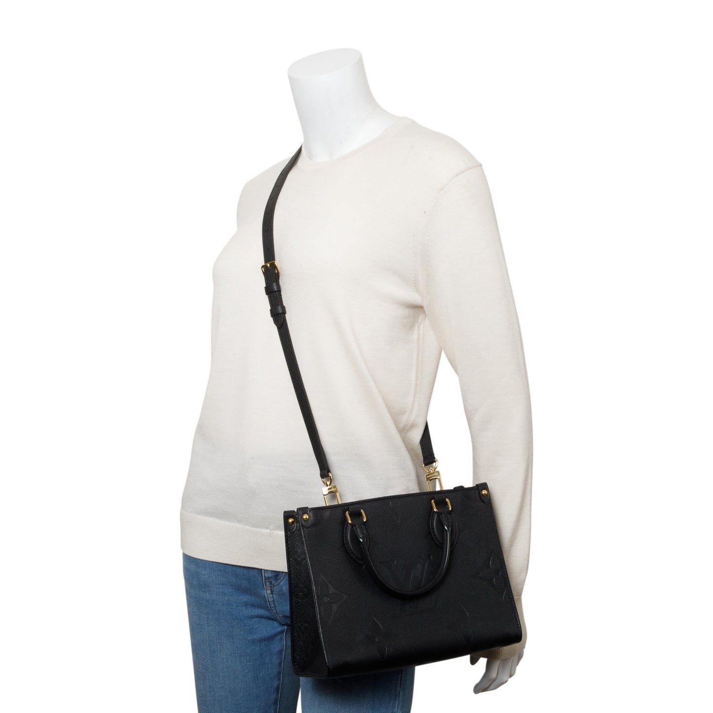 Louis Vuitton Black Empreinte Monogram OnTheGo PM