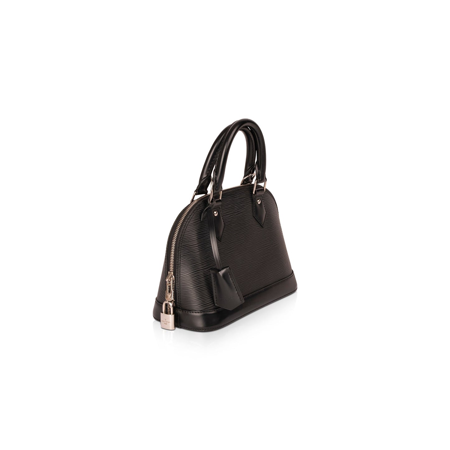 Louis Vuitton Black Epi Alma BB