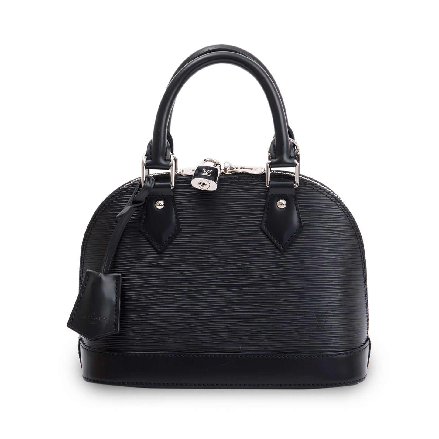 Louis Vuitton Black Epi Alma BB