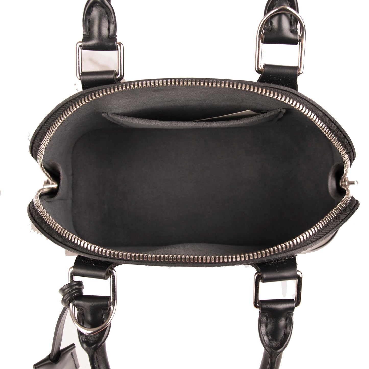 Louis Vuitton Black Epi Alma BB