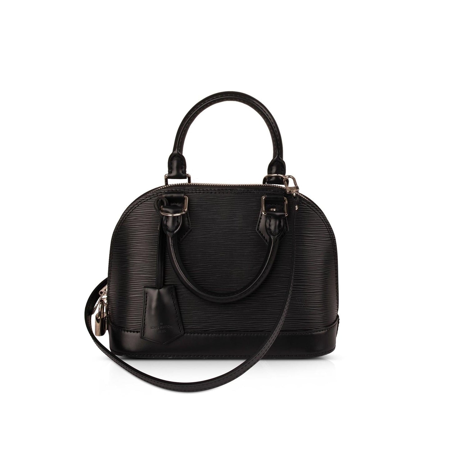 Louis Vuitton Black Epi Alma BB