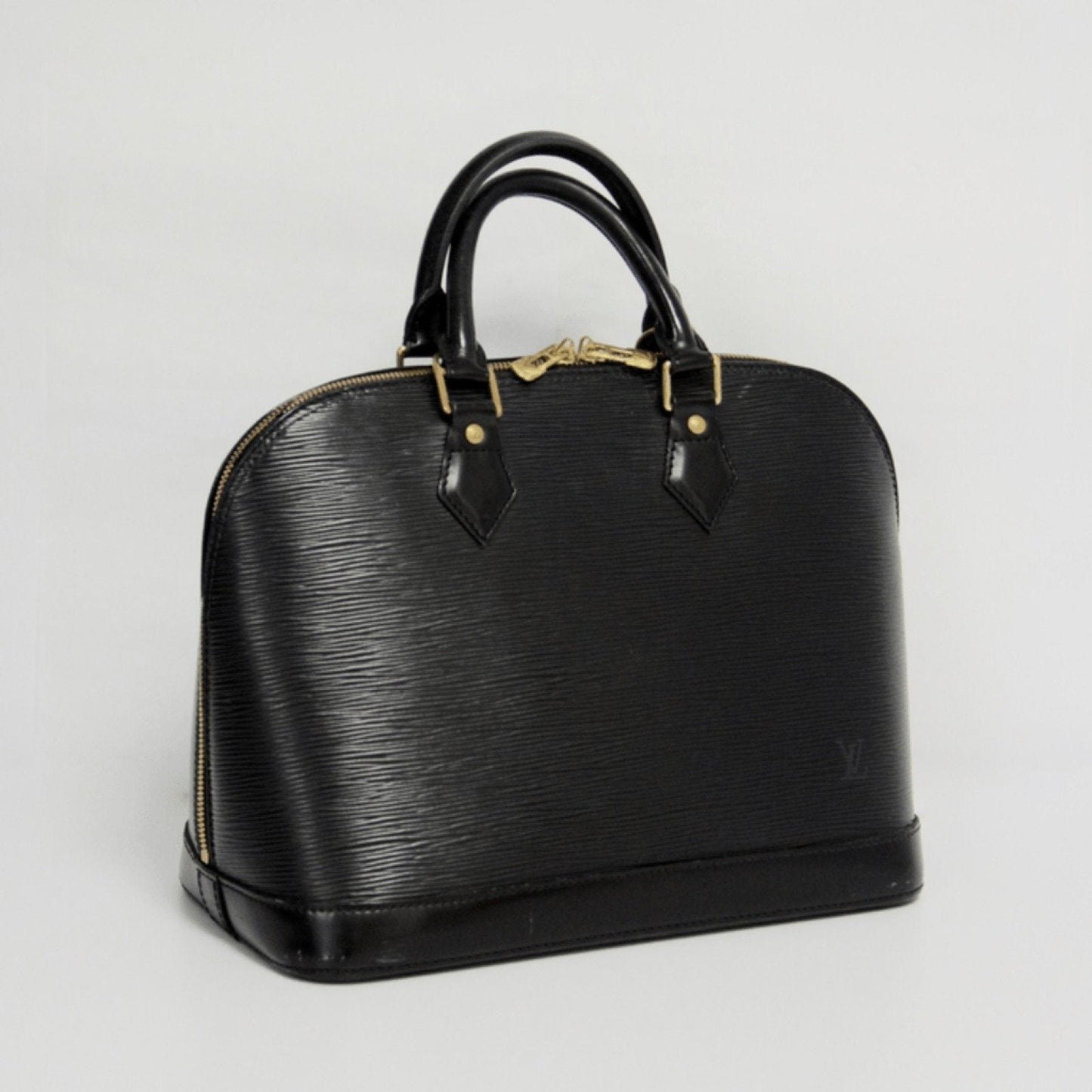 Louis Vuitton Black Epi Alma PM