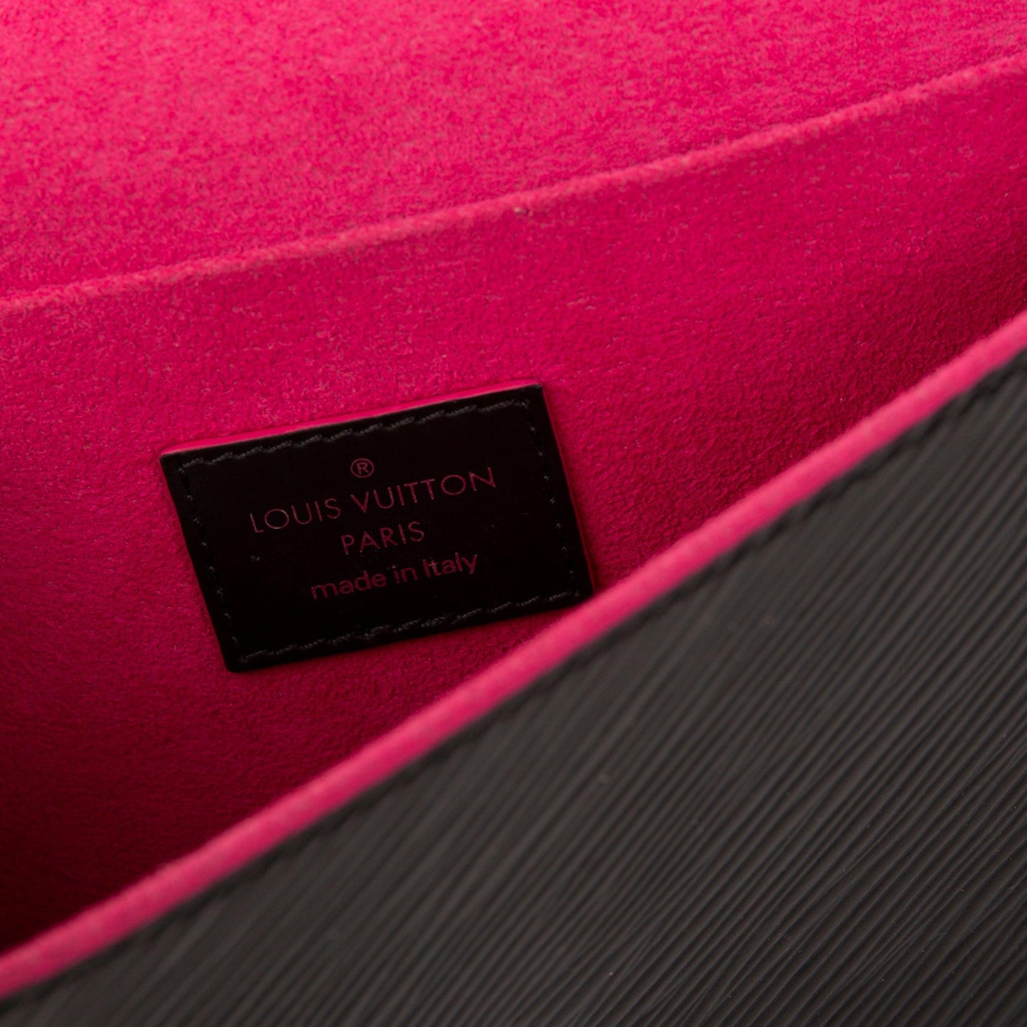 Louis Vuitton Black Epi Felicie Pochette Bag