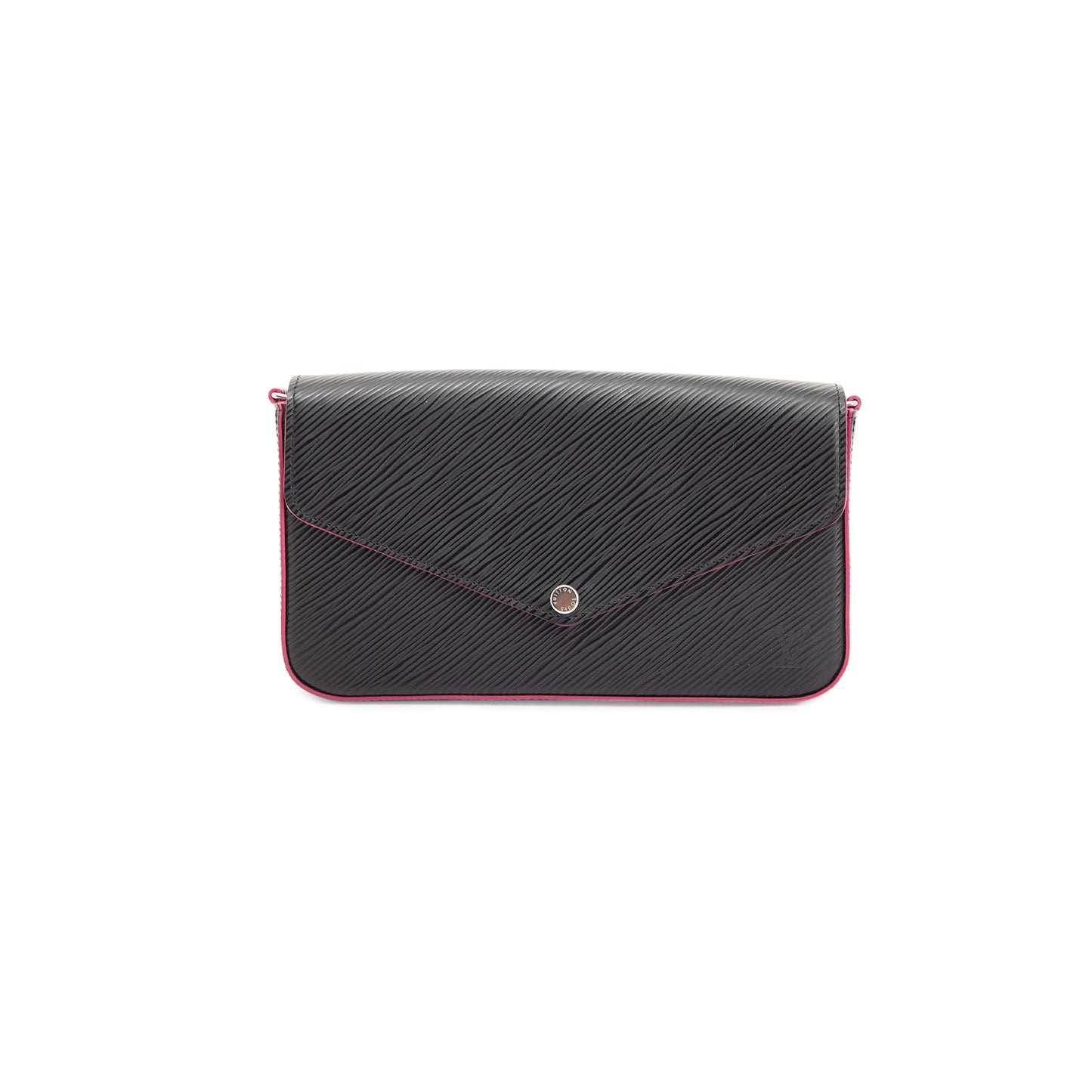 Louis Vuitton Black Epi Felicie Pochette