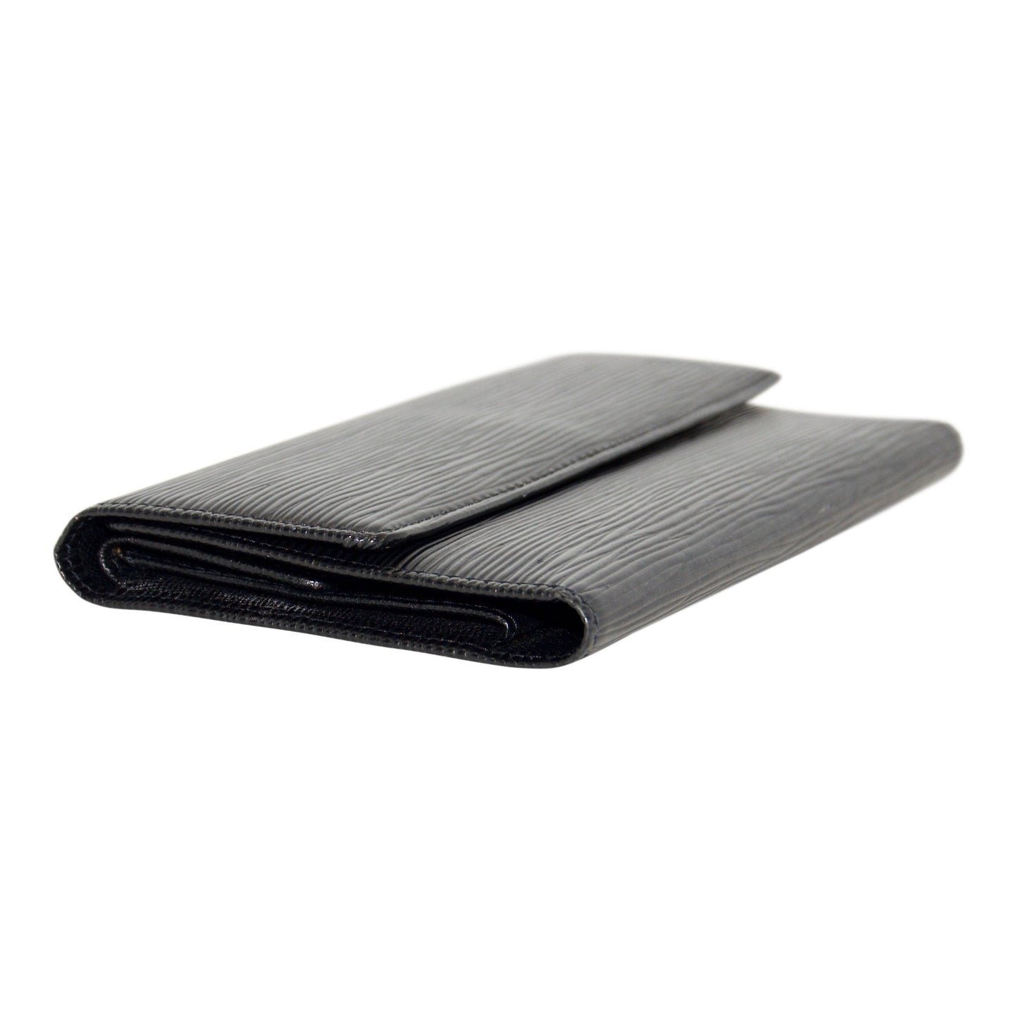Louis Vuitton Black Epi International Wallet