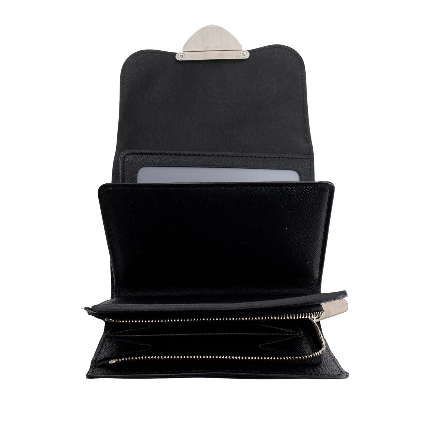 Louis Vuitton Black Epi Joey Wallet